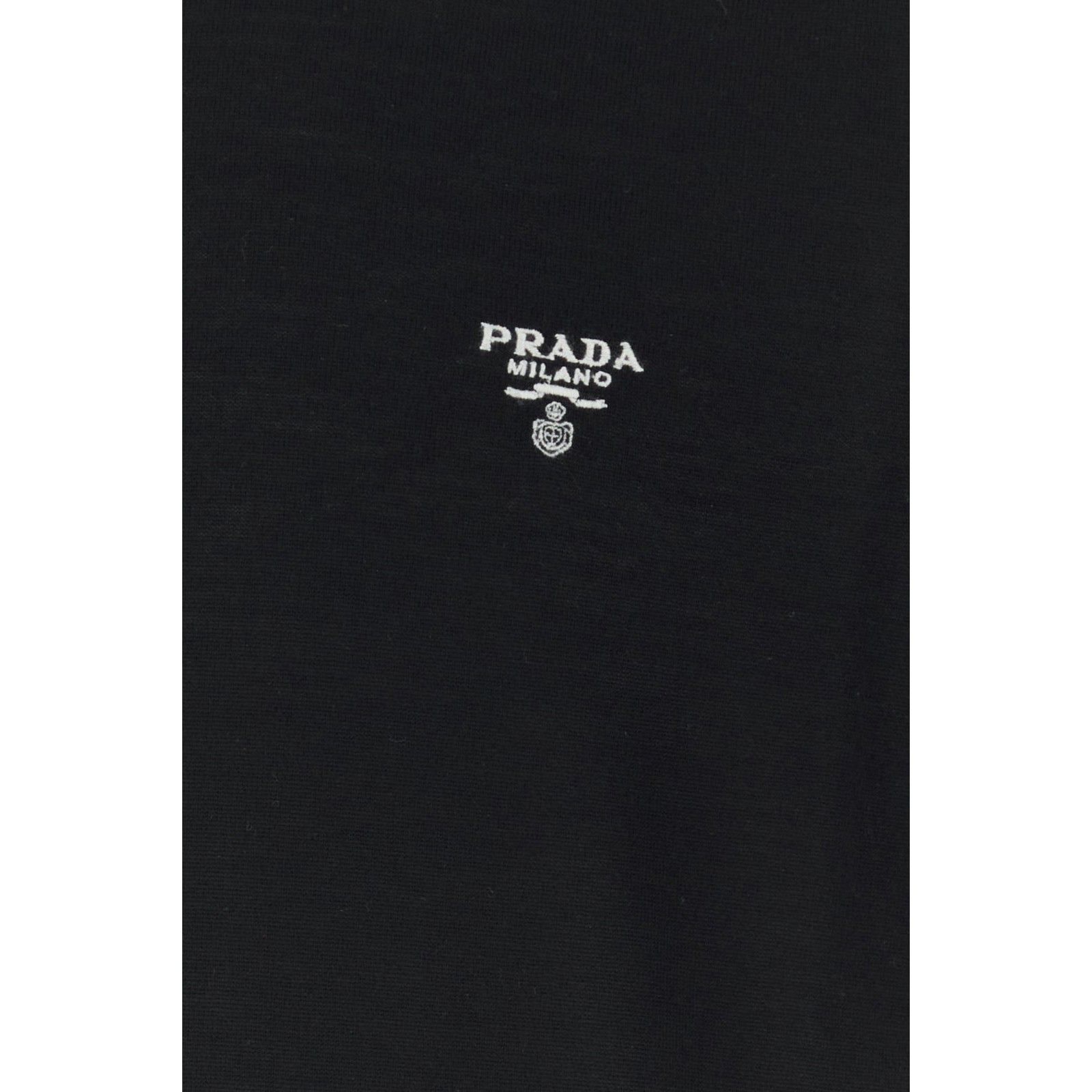 Prada PRADA Black Wool T-shirt New & Authentic (Men's size:M;) Size US M / EU 48-50 / 2 - 3 Thumbnail