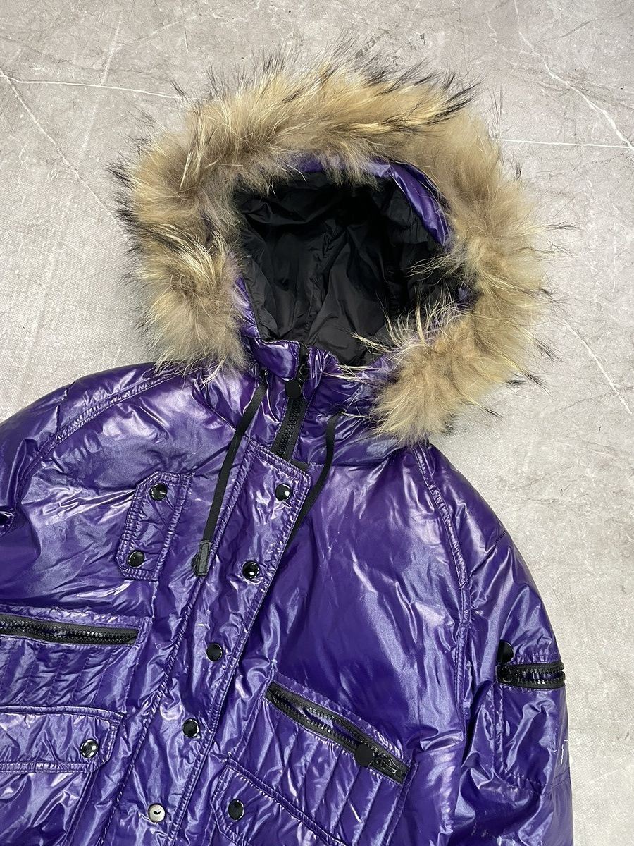 If Six Was Nine Vintage if six was nine fashion Bomber Jacket Fur Hood Y2K Size US M / EU 48-50 / 2 - 6 Thumbnail