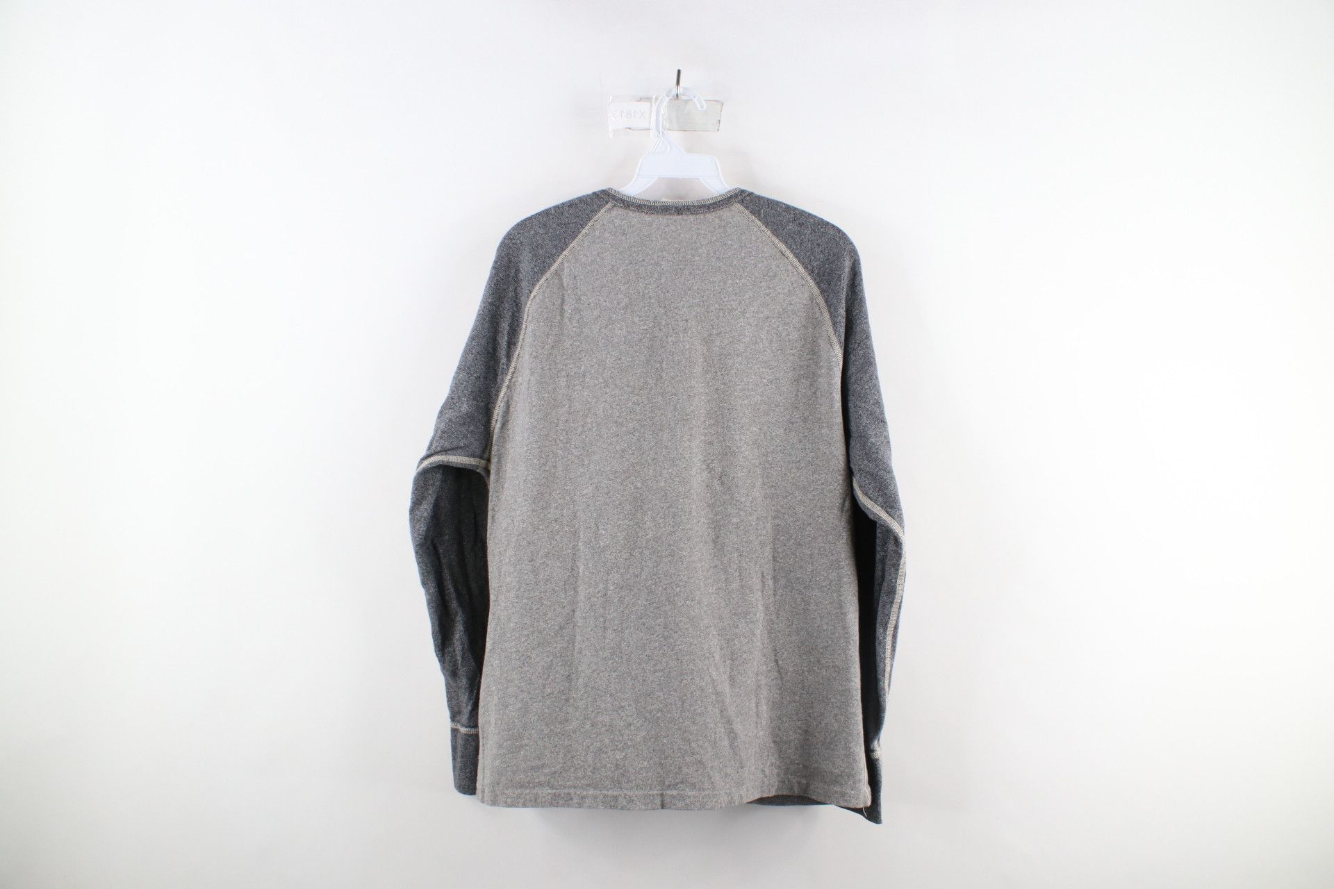 Polo Ralph Lauren Vintage Ralph Lauren Denim Long Sleeve Henley T-Shirt Gray Size US L / EU 52-54 / 3 - 6 Thumbnail
