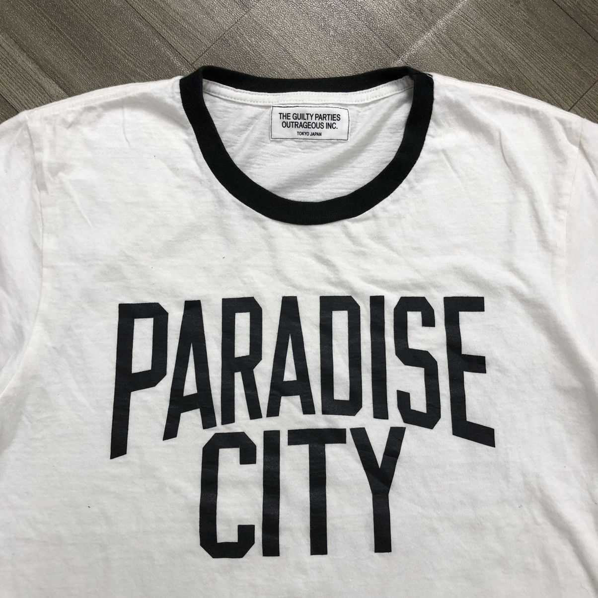 Japanese Brand × Wacko Maria 2000s Wacko Maria The Guilty Parties Paradise City Tshirt Size US M / EU 48-50 / 2 - 2 Thumbnail