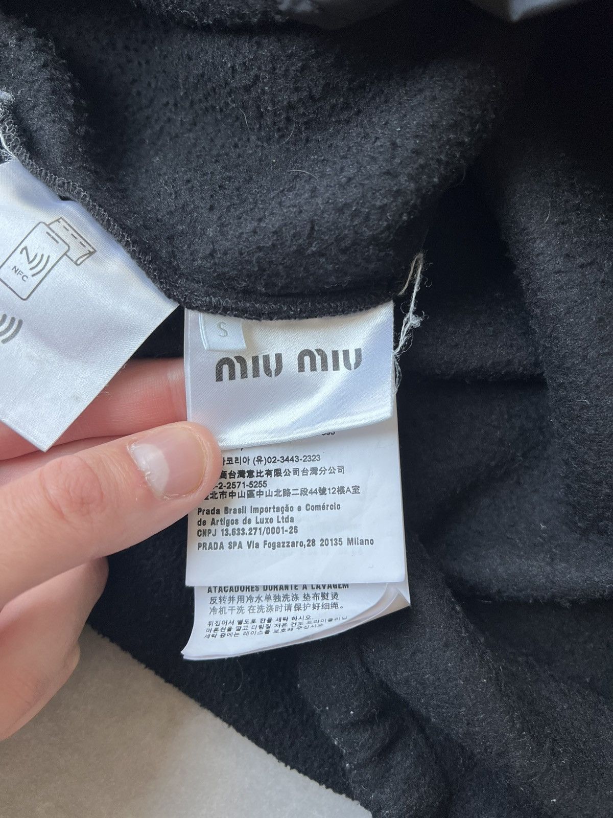 Miu Miu Miu Miu Fleece Jacket Size US S / EU 44-46 / 1 - 13 Thumbnail