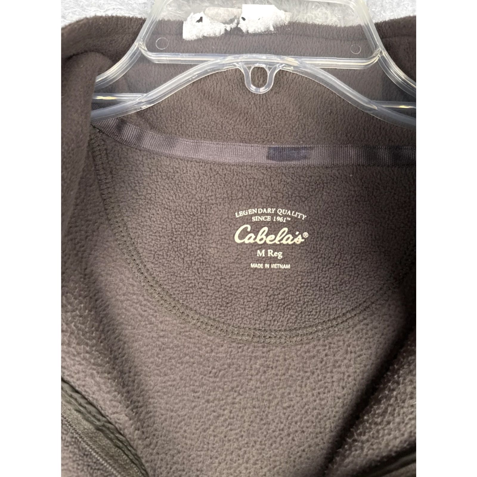 Vintage Cabela's Fleece Pullover Mens M Brown 1/4 Zip Mock Neck Outdoor Hiking Shirt Sweater Casual Outdoor Mens Size US M / EU 48-50 / 2 - 6 Thumbnail