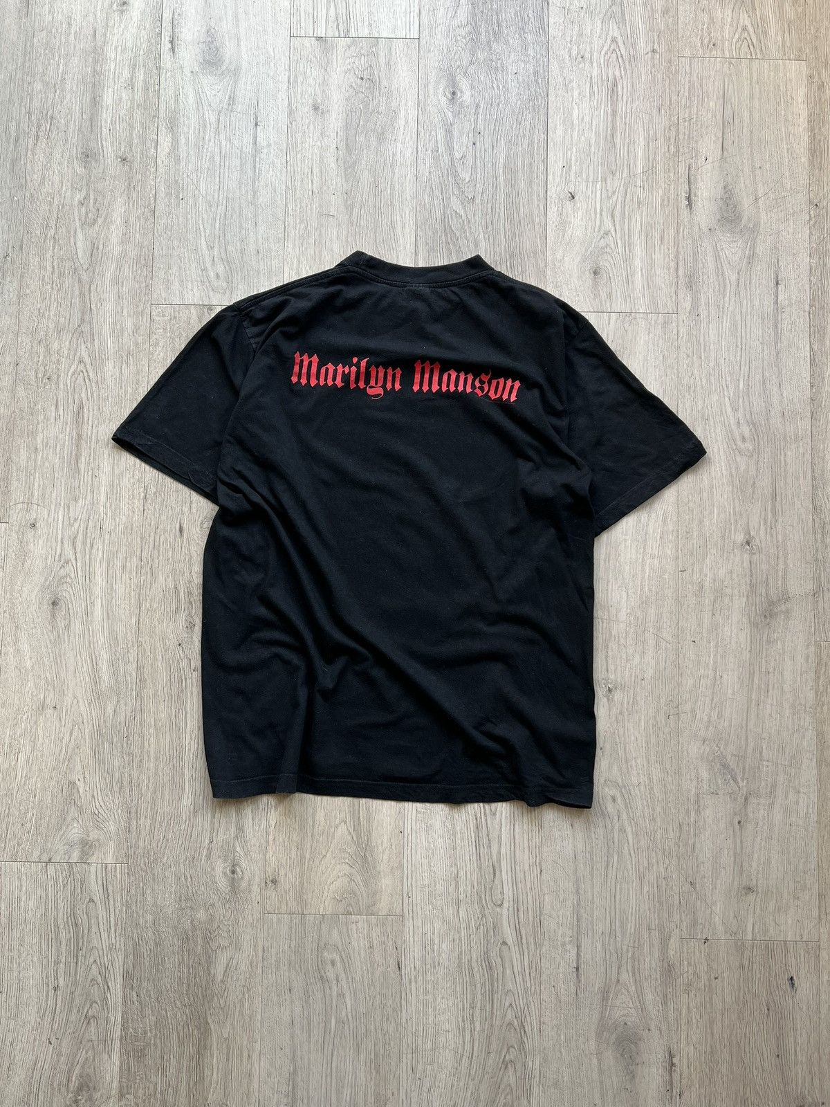 Band Tees Marilyn Manson Band T-Shirt Size US XL / EU 56 / 4 - 2 Thumbnail