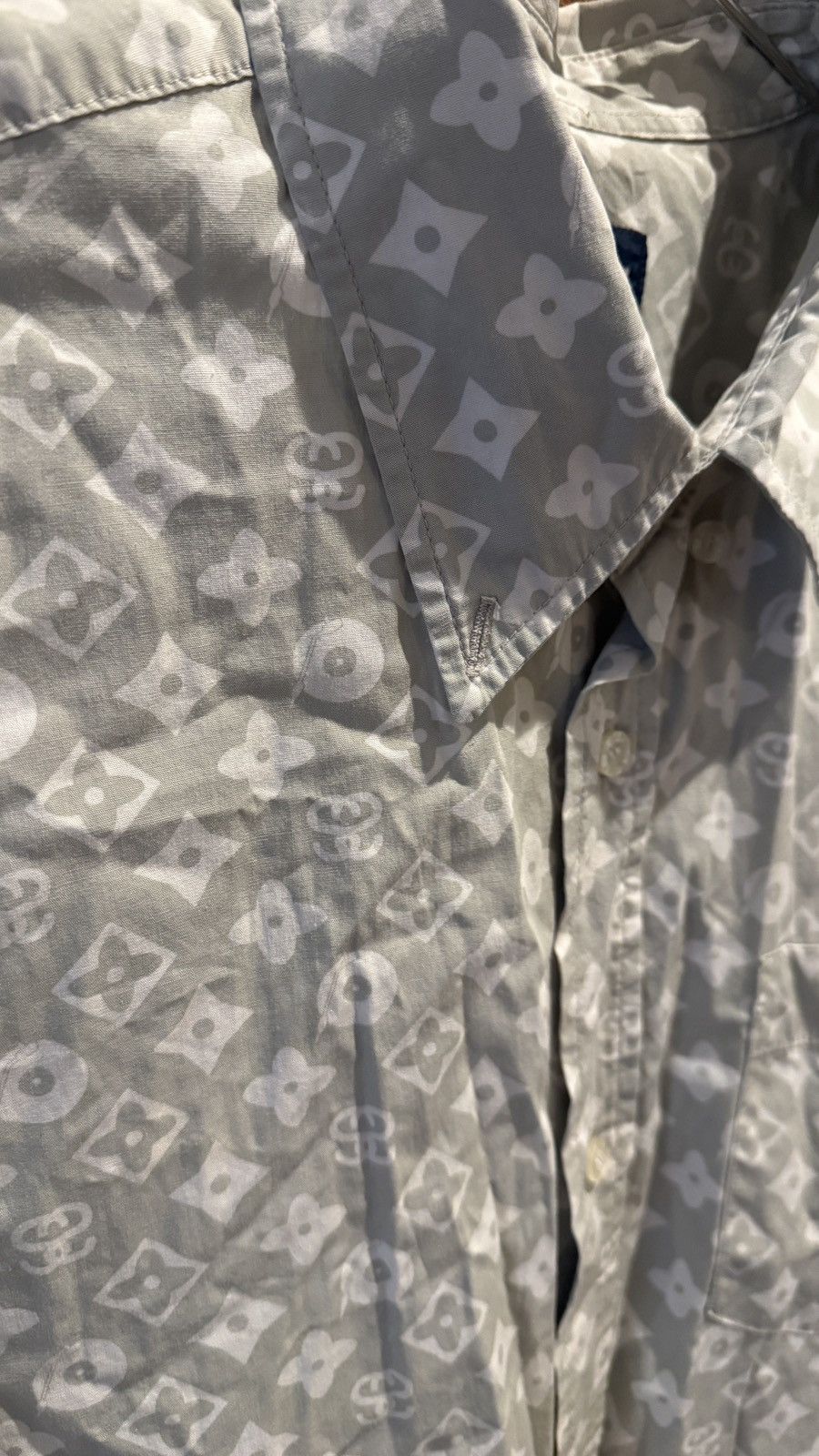 Stussy Vintage Stüssy Monogram Shirt Sz Medium 90s Very Rare Size US M / EU 48-50 / 2 - 3 Thumbnail