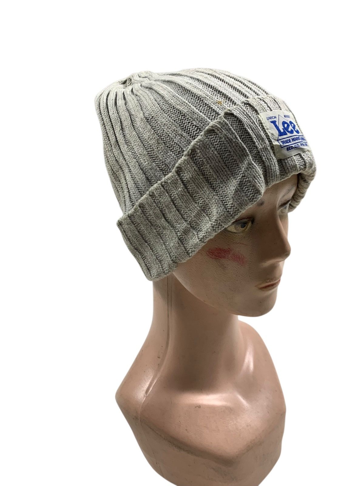 Japanese Brand × Kapital × Vintage Lee union Made Beanie Hats RARE Size ONE SIZE - 4 Thumbnail