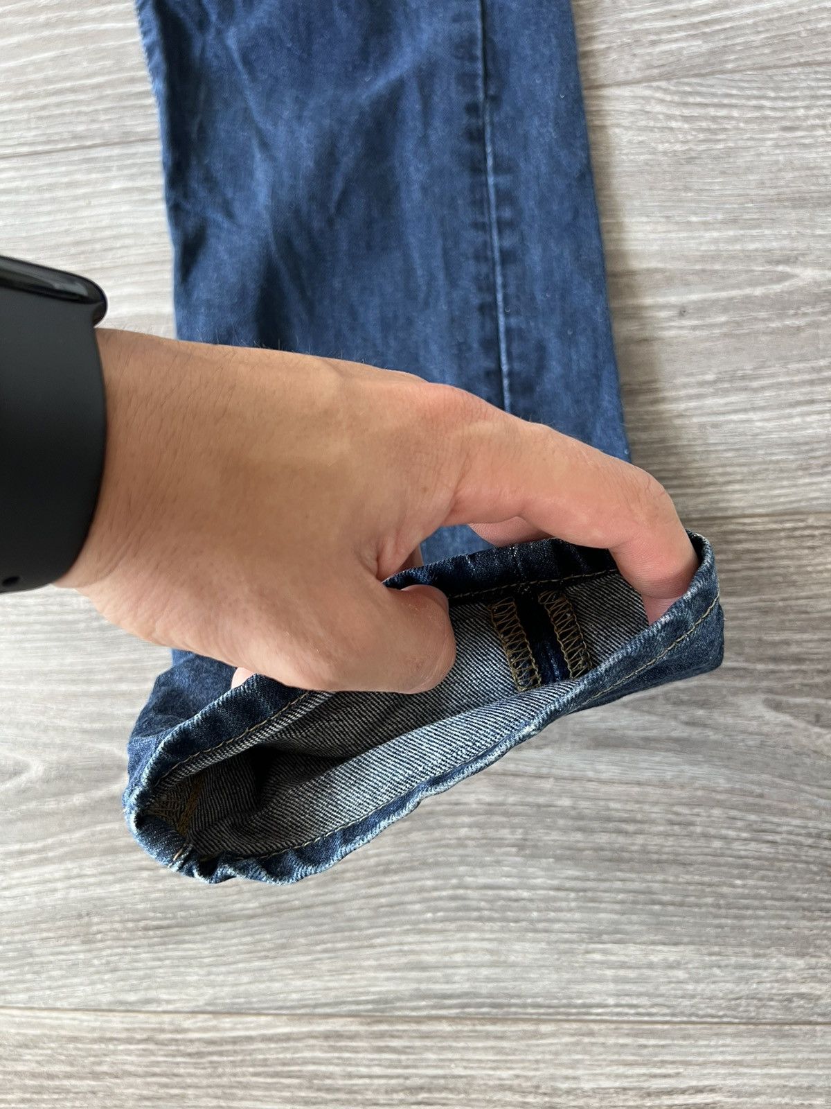 Carhartt Wip Carhartt WIP Blue Denim Selvage Vicious Pant Jeans Size US 32 / EU 48 - 10 Thumbnail