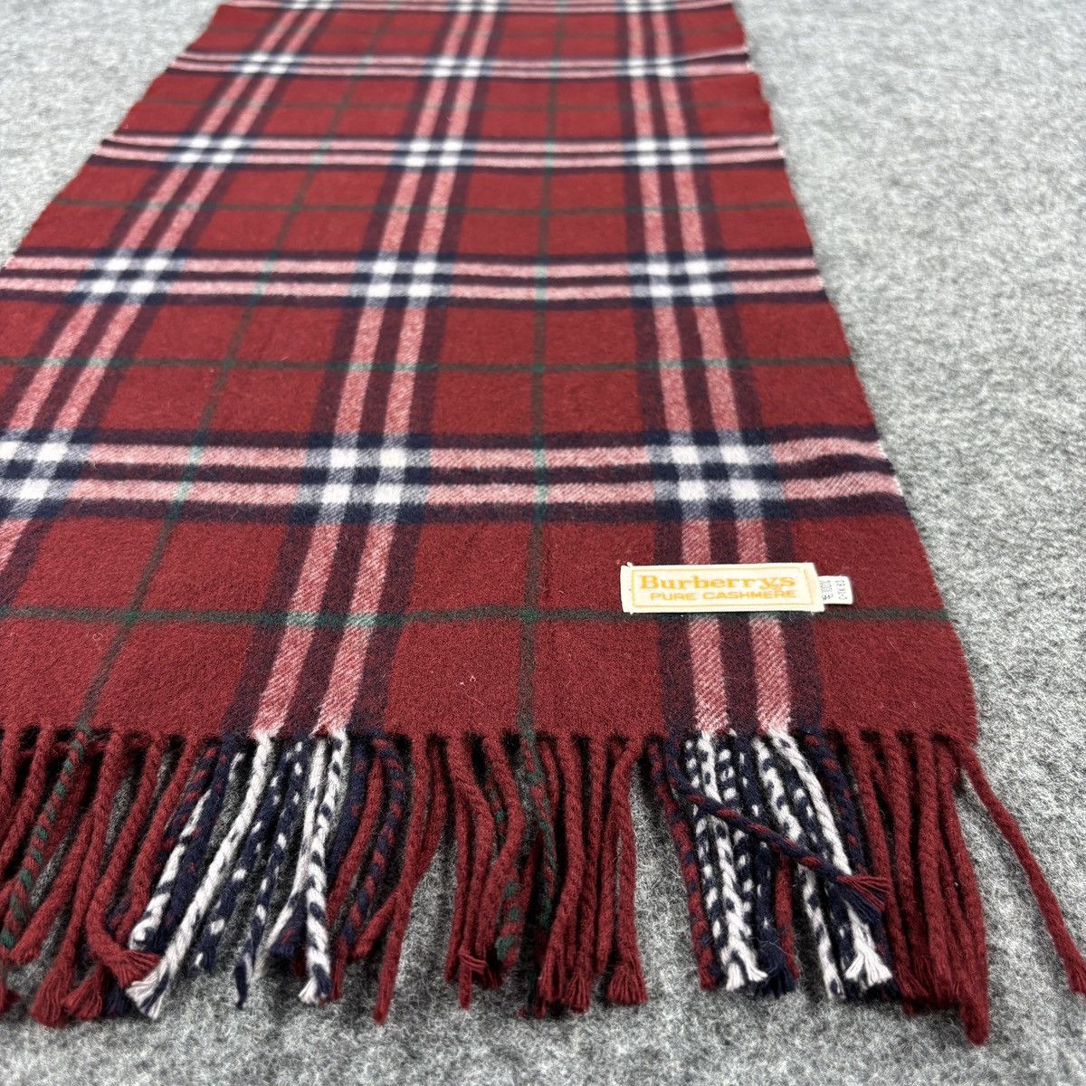 Burberry × Vintage Burberry Scarf # D701 # Muffler # Neckwear Size ONE SIZE - 7 Thumbnail