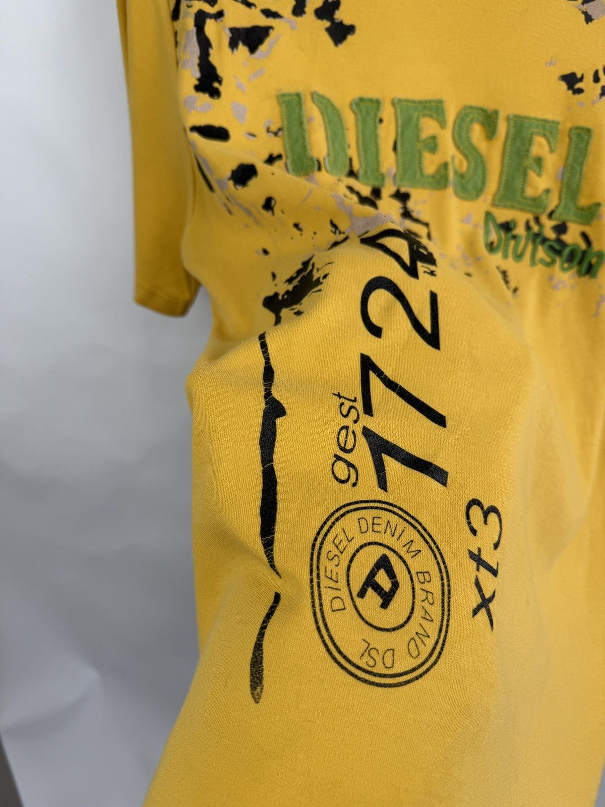 Diesel 🇺🇸 Vintage 90s Diesel Big logo T-Shirt Retro Rare Hype Y2K Size US M / EU 48-50 / 2 - 5 Thumbnail