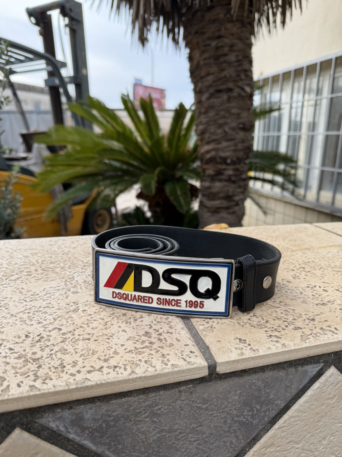 Dsquared2 Dsquared Leather Belt Size ONE SIZE - 1 Thumbnail