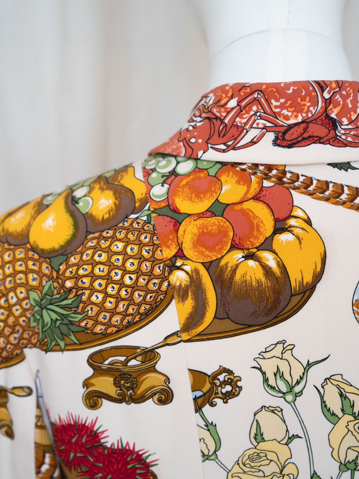 Hermes Hermès Fruit and Dessert Print Jacket Size S / US 4 / IT 40 - 4 Thumbnail
