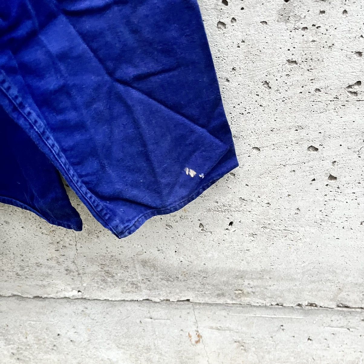 Le Laboureur × Massimo Osti × Vintage Vintage 90s Workwear Faded Navy Chore Jacket L EU Military Size US L / EU 52-54 / 3 - 6 Thumbnail
