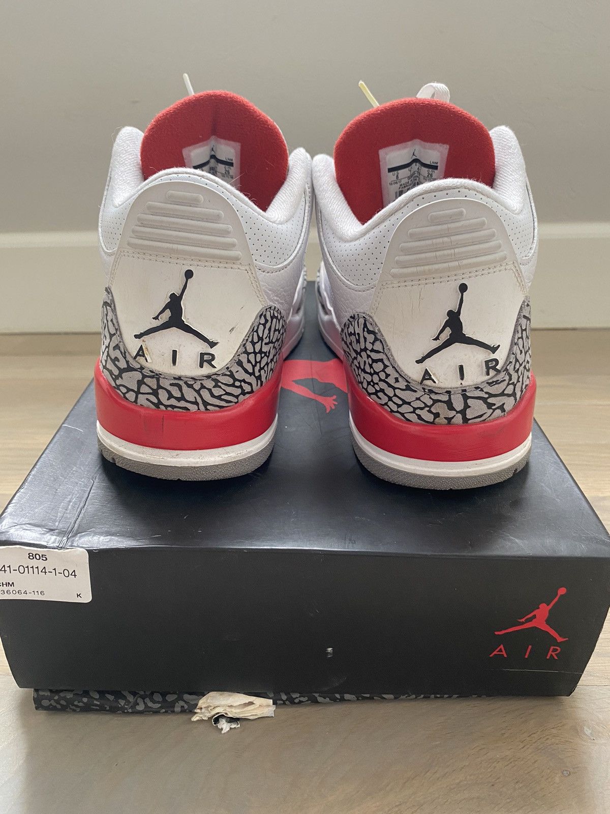 Jordan Brand Air Jordan 3 Retro Hall of Fame Size US 8 / EU 41 - 3 Thumbnail