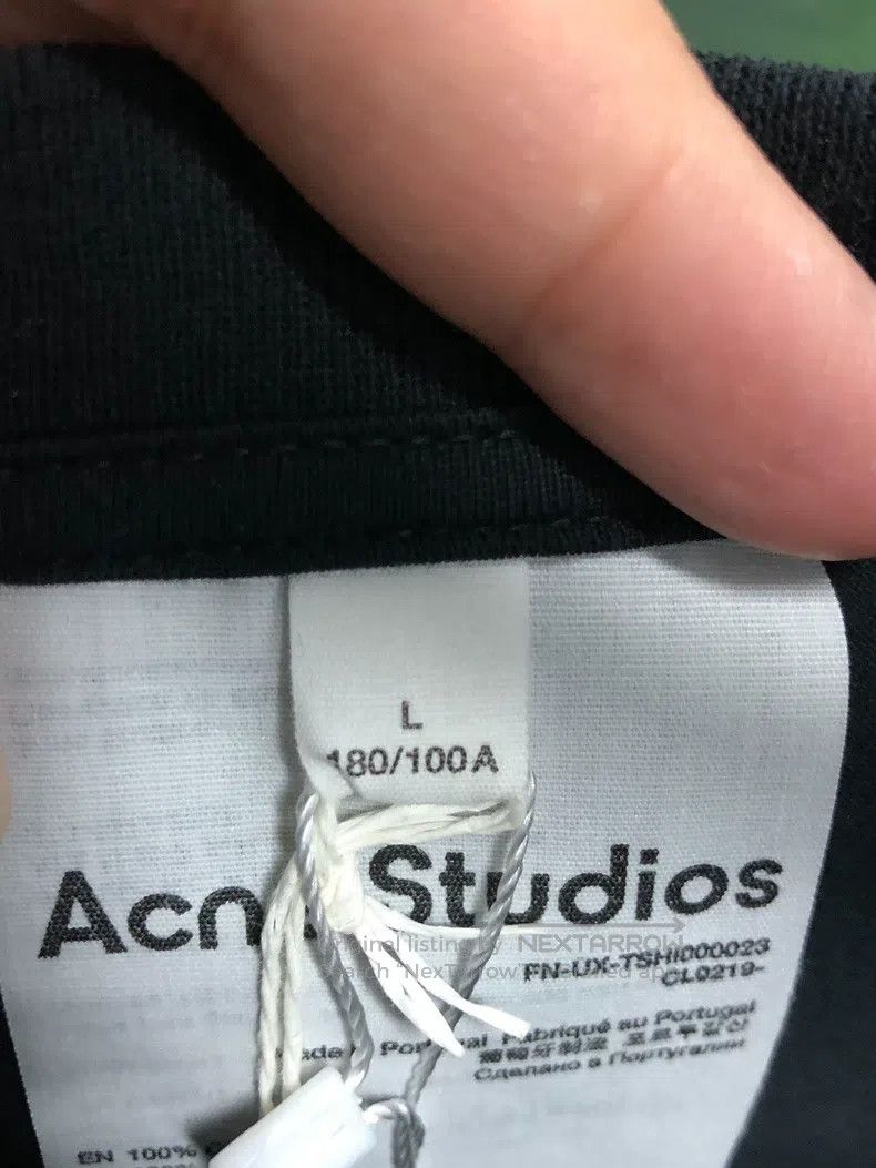 Acne Studios Acne Studios Solid color ribbed round neck drop shoulder c Size L / US 10 / IT 46 - 3 Thumbnail