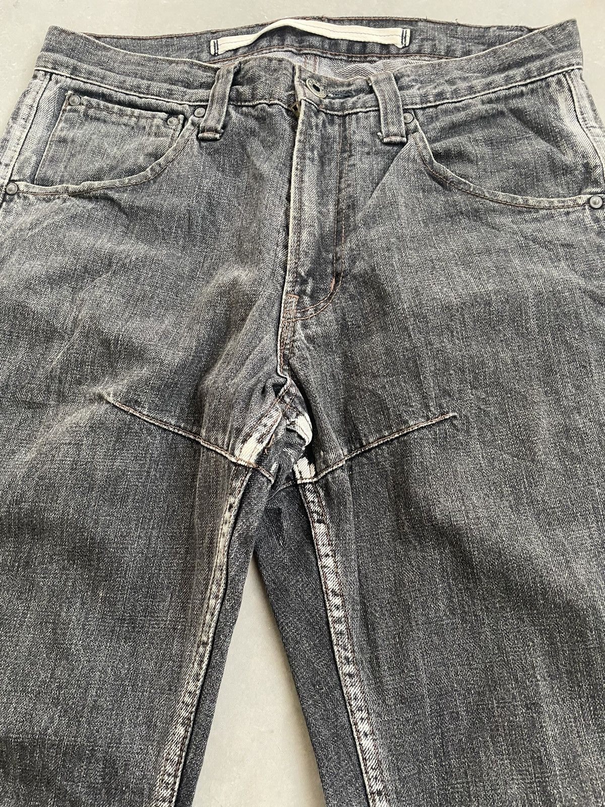 Le Grande Bleu (L.G.B.) × Vintage VINTAGE UNKNOWN BRAND WITH UNIVERSAL USA ZIPPER DESIGNER Size US 32 / EU 48 - 3 Thumbnail