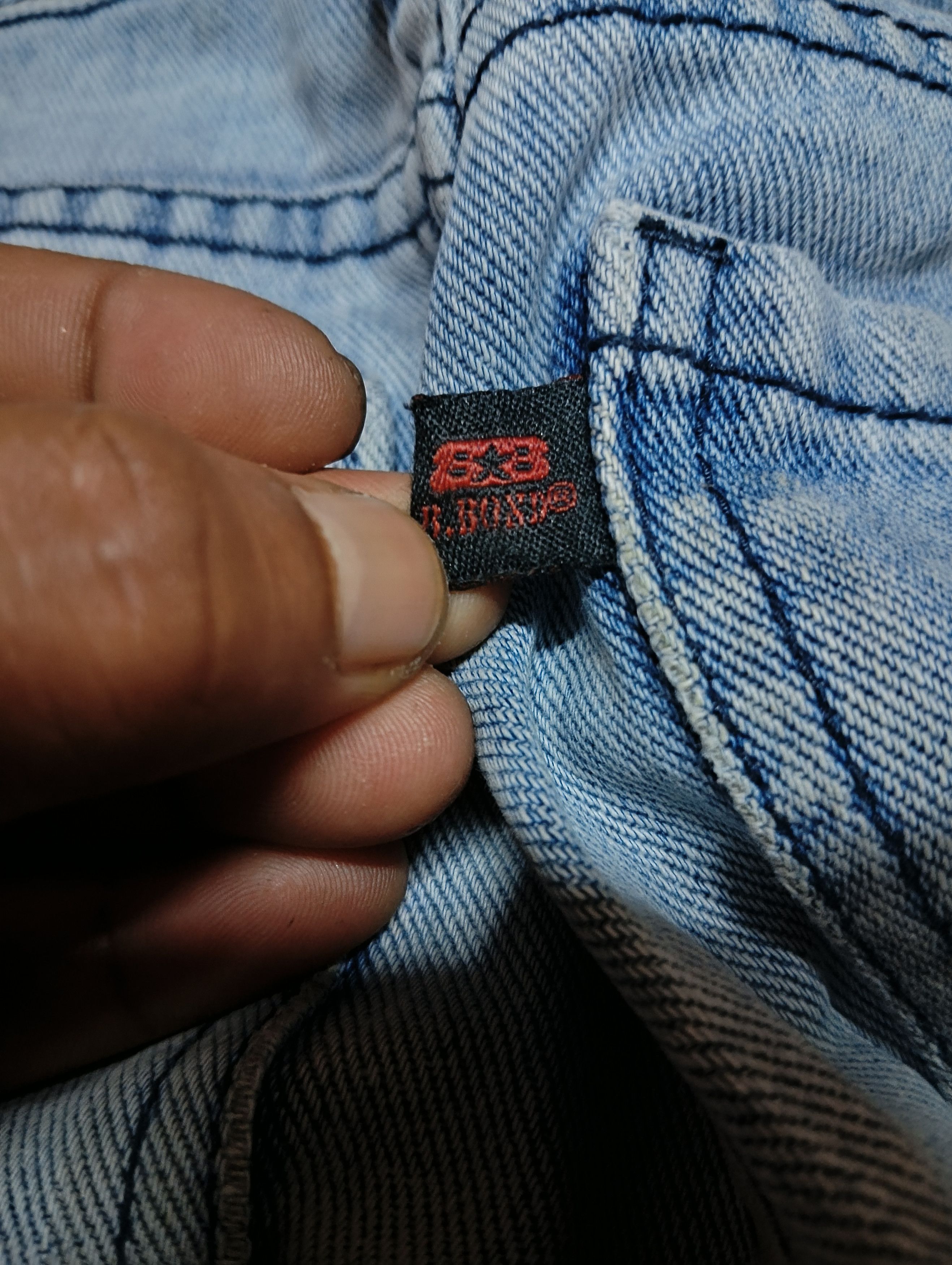 Japanese Brand distressed denim b.bond jeans brand Size US 30 / EU 46 - 9 Thumbnail