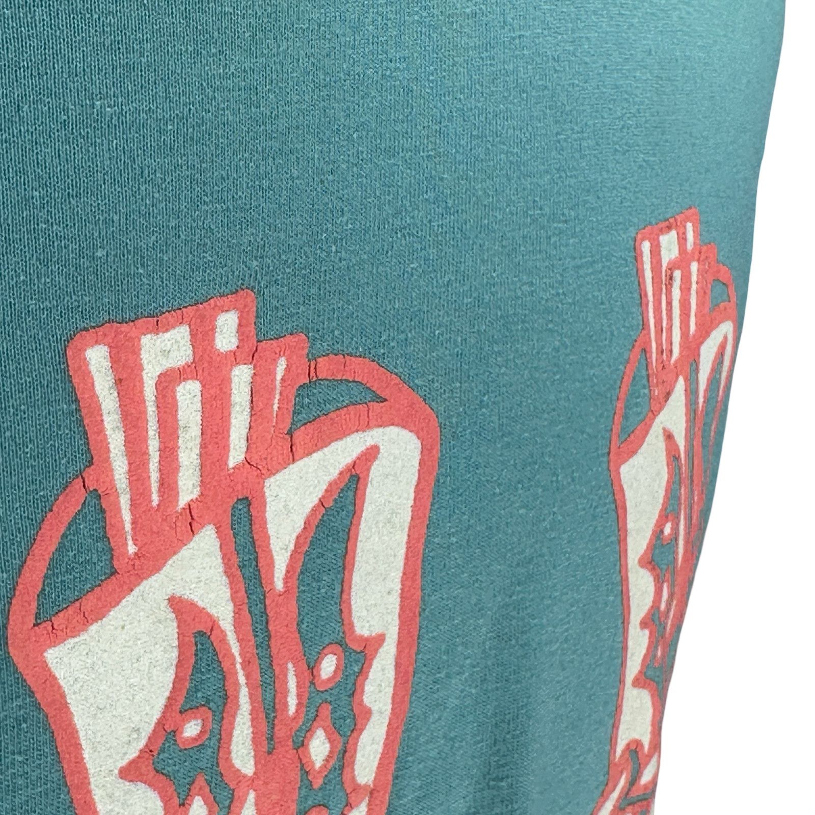 Jerzees Vintage Dallas Cowboy Boots Line Dancing T-Shirt Men L Green Size US L / EU 52-54 / 3 - 10 Thumbnail