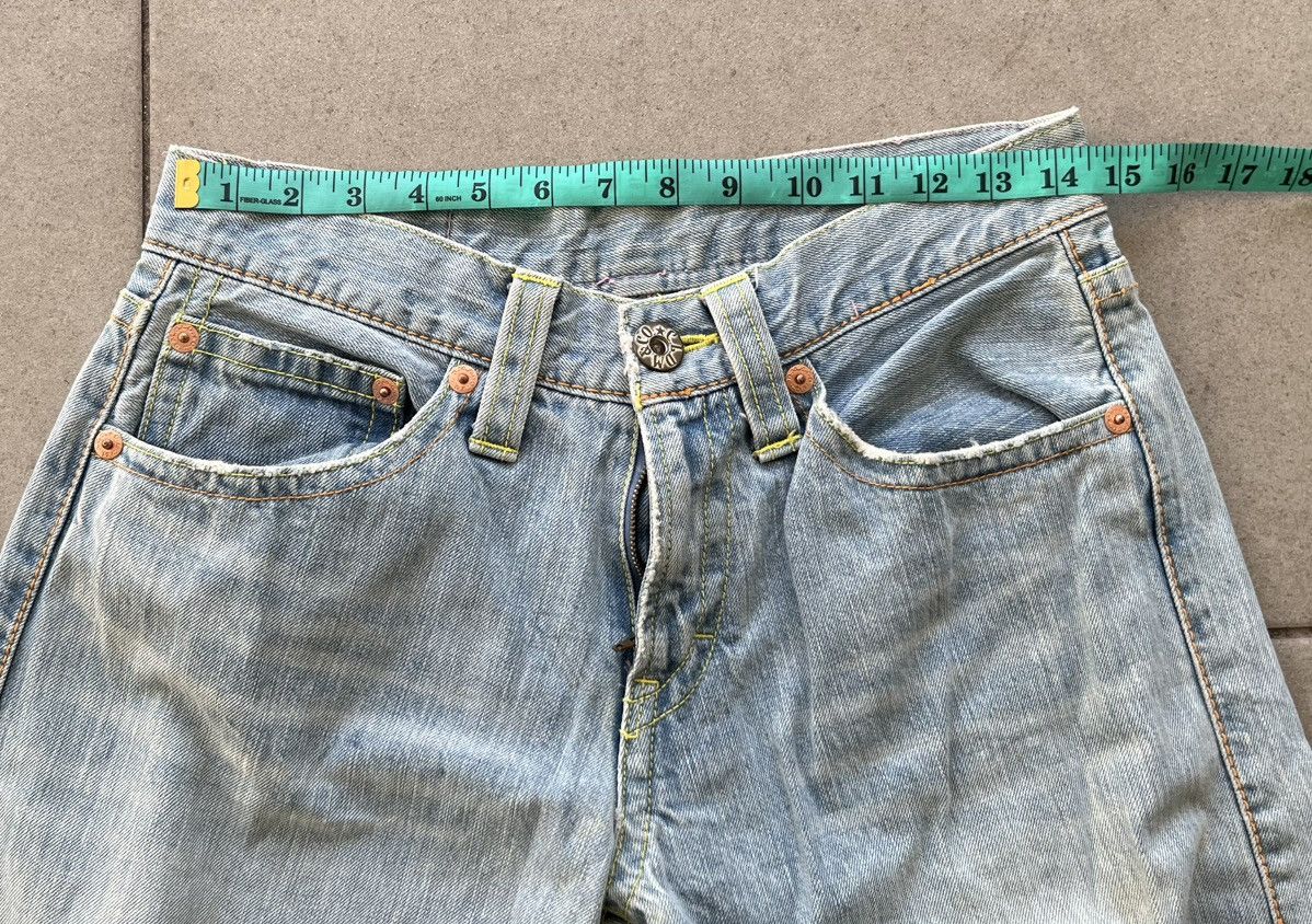 Japanese Brand Vintage CO & LU Iconic Japanese Brand Faded Blue Jeans Size US 26 / EU 42 - 16 Thumbnail