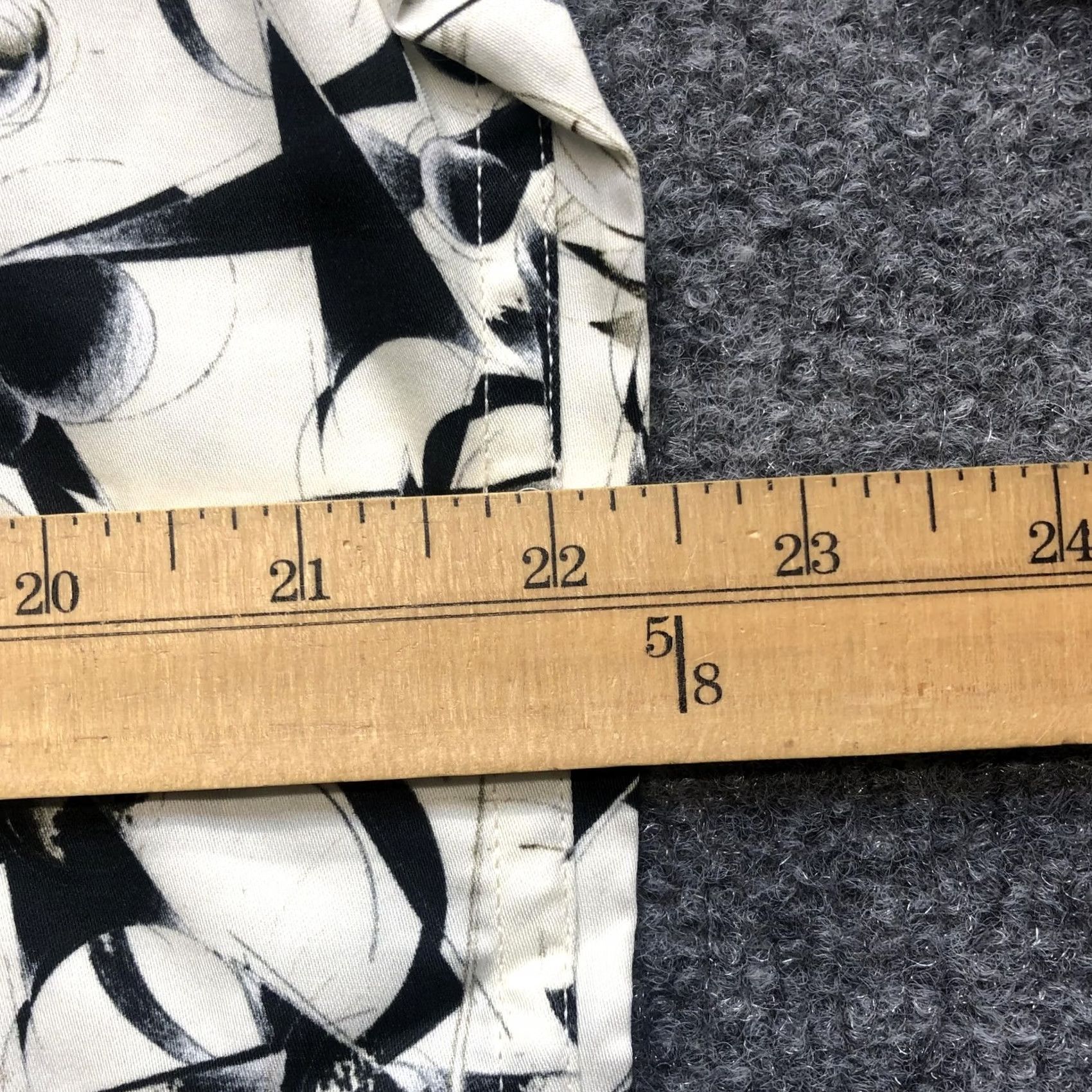 Robert Graham Robert Graham Shirt Mens Large White Geometric Short Sleeve Button Up Casual Size US L / EU 52-54 / 3 - 3 Thumbnail