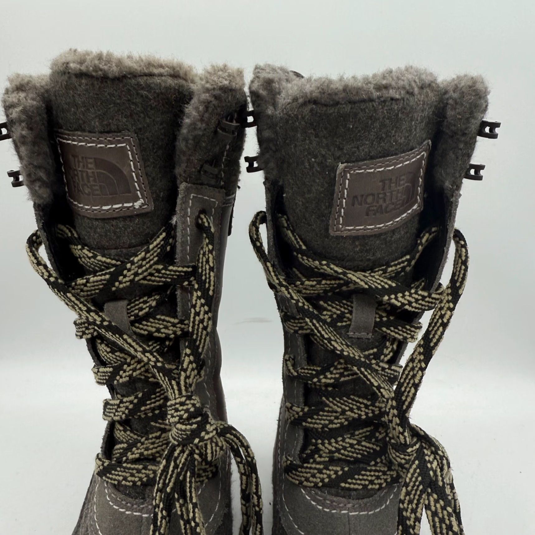 The North Face The North Face Womens Shellista III Mid Boots 6 Brown Waterproof Lace Up Snow Boot Size US 6 / IT 36 - 4 Thumbnail