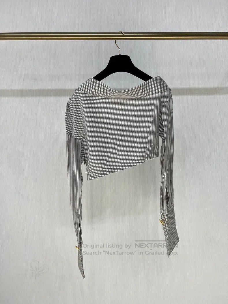 Fendi Fendi Striped Floral Short Sleeve Shirt Size 4XL / US 24-26 - 2 Thumbnail
