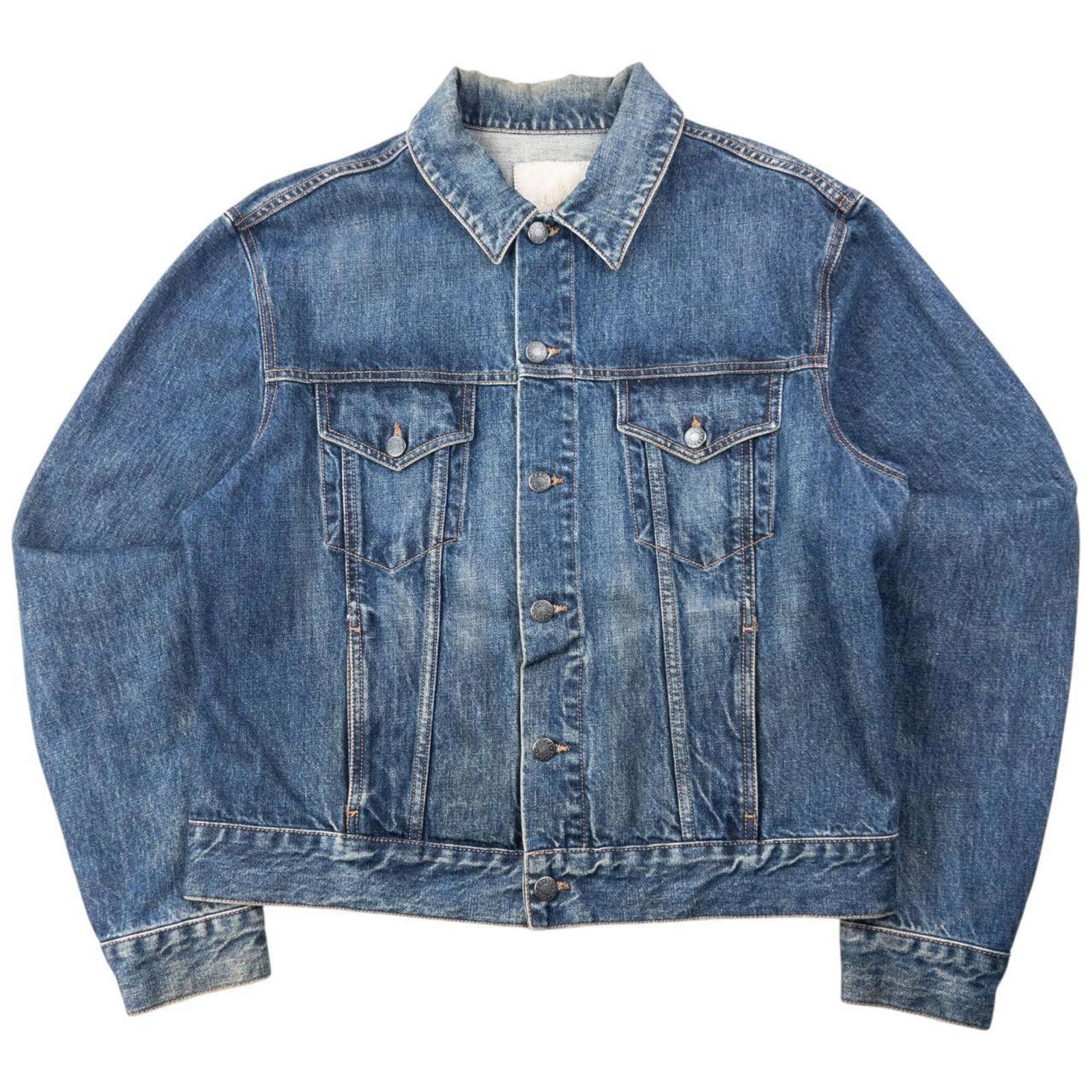 Gucci Vintage 2000s Gucci Button Up Denim Jacket Womens Size L Size US L / EU 52-54 / 3 - 1 Thumbnail
