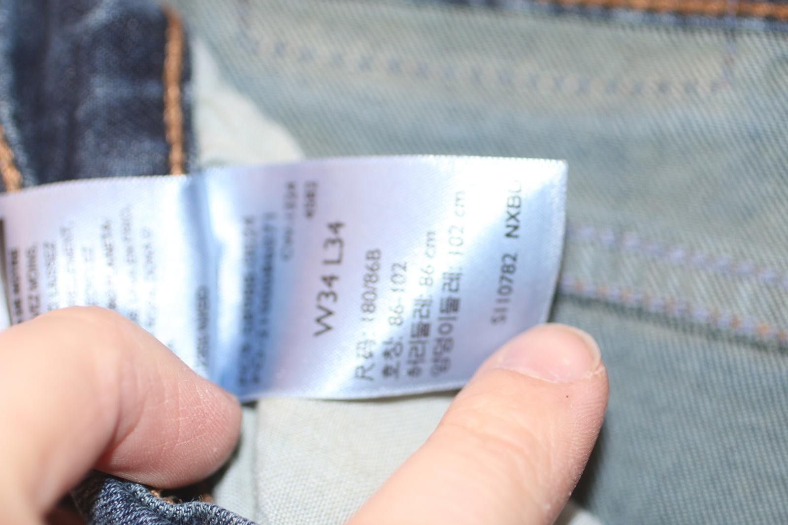 Levi's Levi Strauss Signature Straight Leg Jeans Dark Blue W34 L34 Size 34" / US 12 / IT 48 - 11 Thumbnail