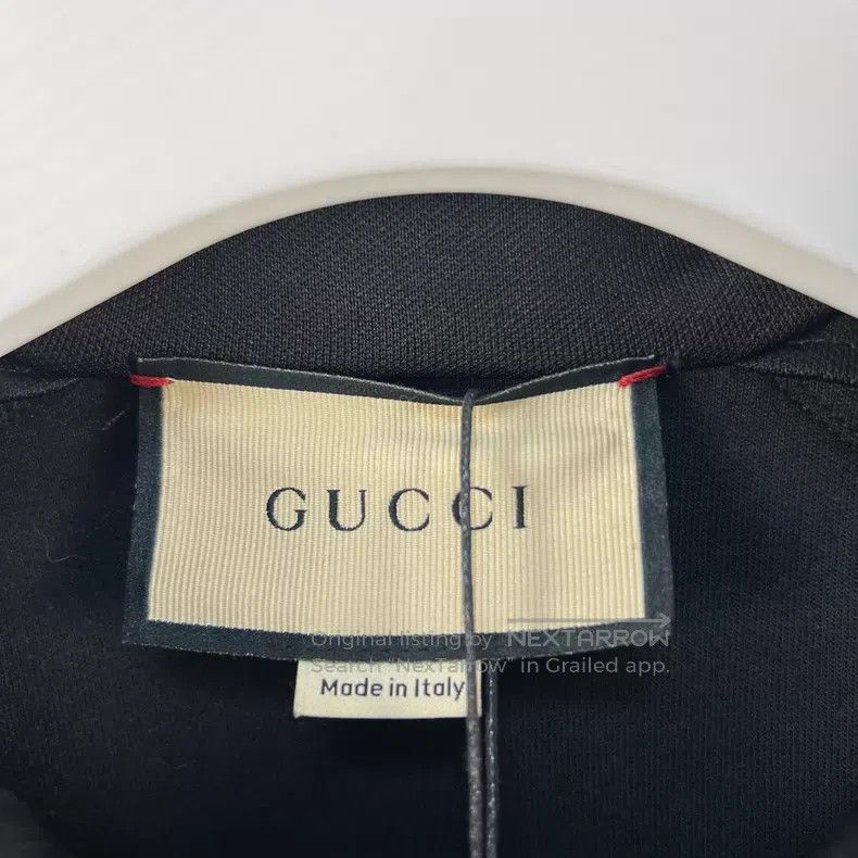 Gucci Gucci FW22 Striped Logo Zipper Long Sleeve Jacket Size US XL / EU 56 / 4 - 4 Thumbnail