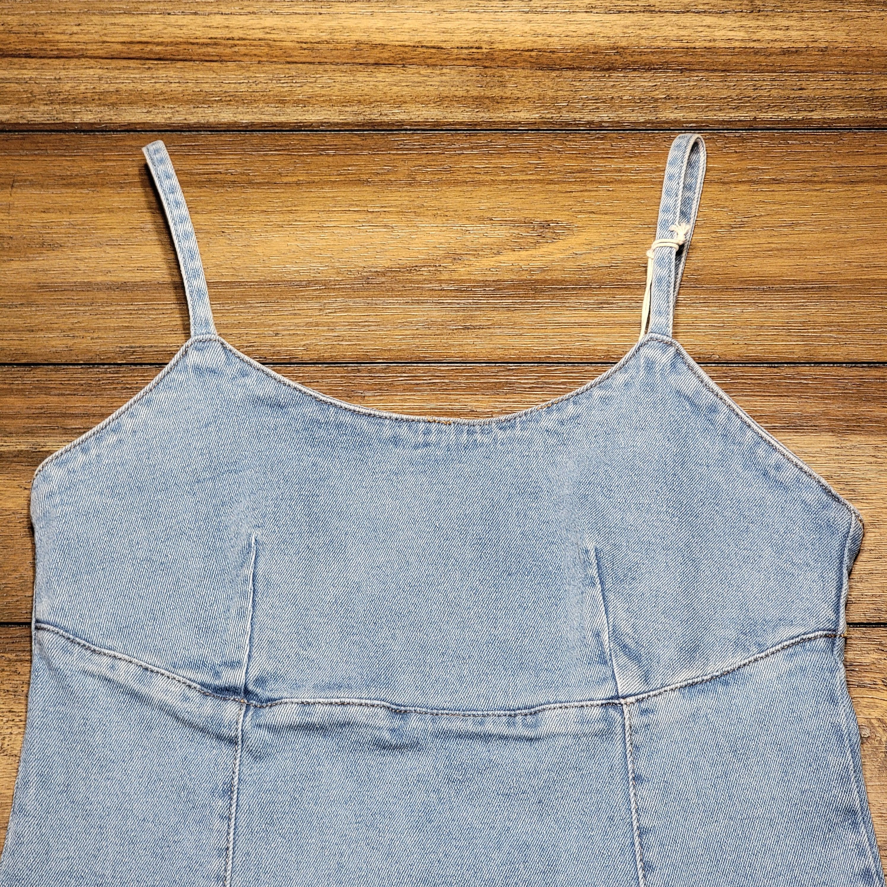 Other Lone Star Denim Mini Dress - Size Medium NWT Size M / US 6-8 / IT 42-44 - 2 Thumbnail