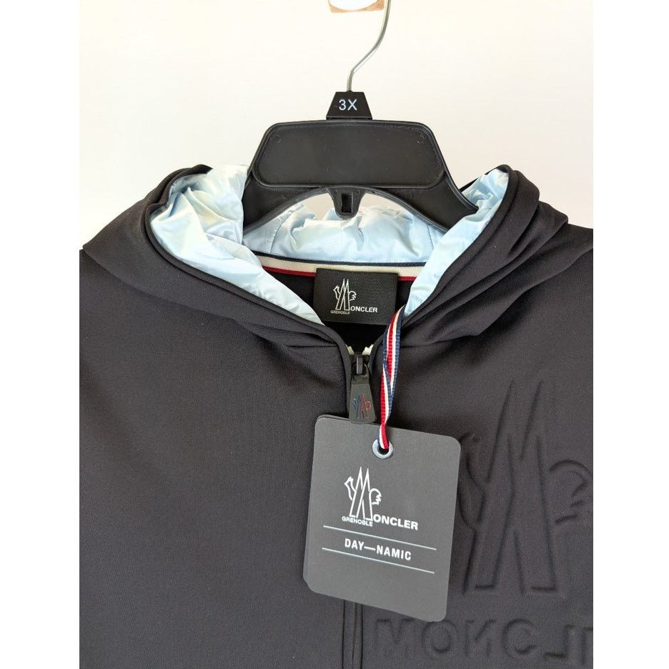 Moncler o1rshd1 Zip Hoodie in Black Size US L / EU 52-54 / 3 - 7 Thumbnail