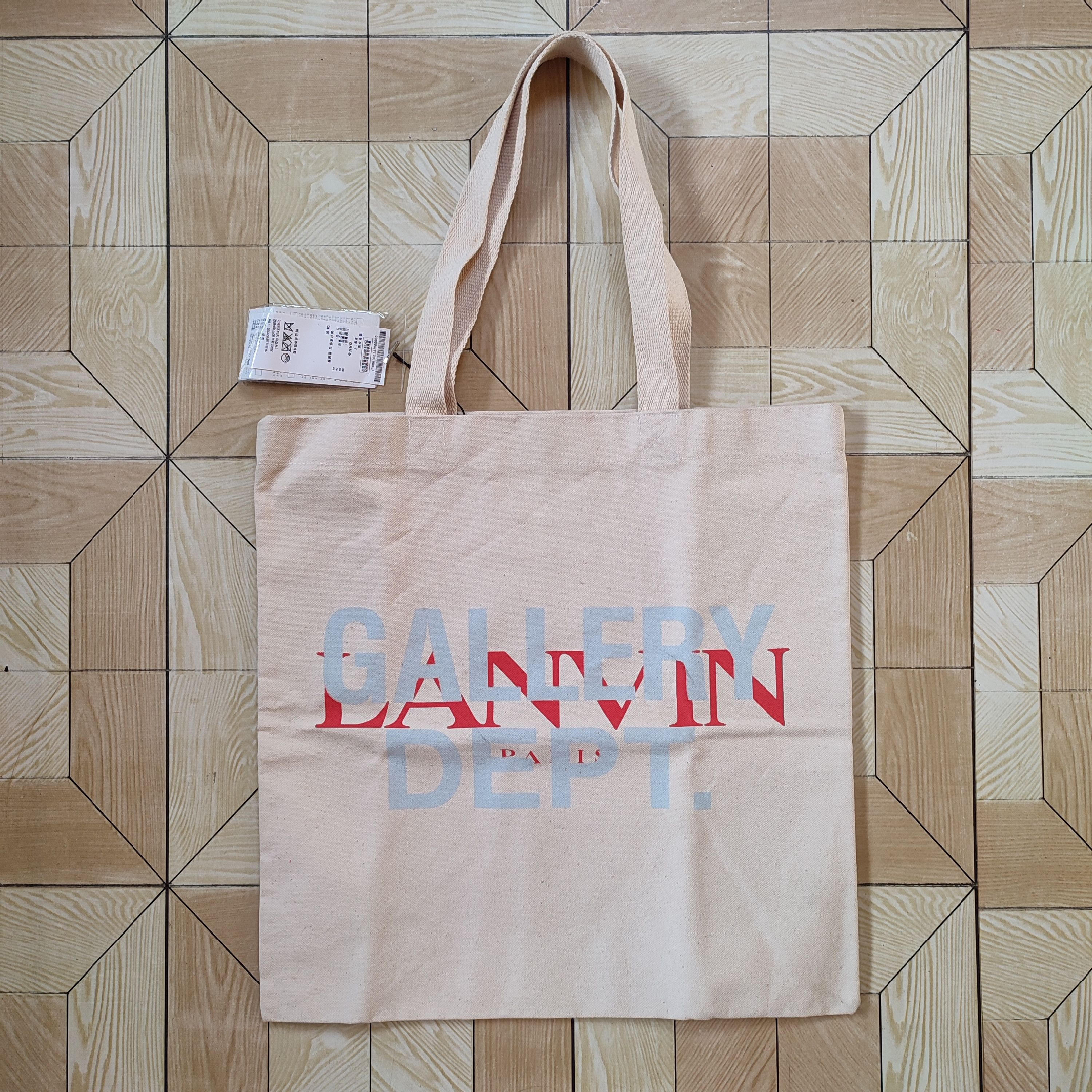 GALLERY DEPT. x LANVIN | LOGO TOTE BAG トートバッグ Gallery Dept. x Lanvin Logo Tote Bag Ivory - SS22 - US