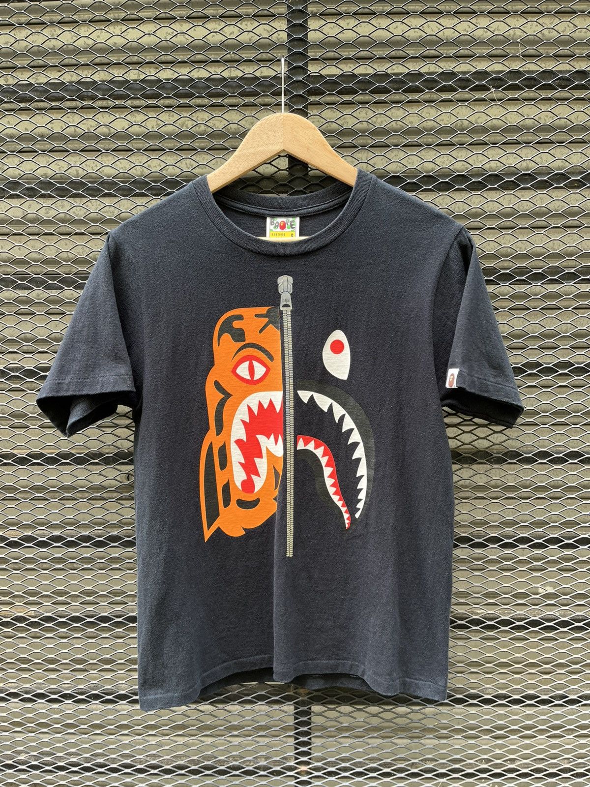 A Bathing Ape Bape T Shirt Shark Tiger Tee Japan