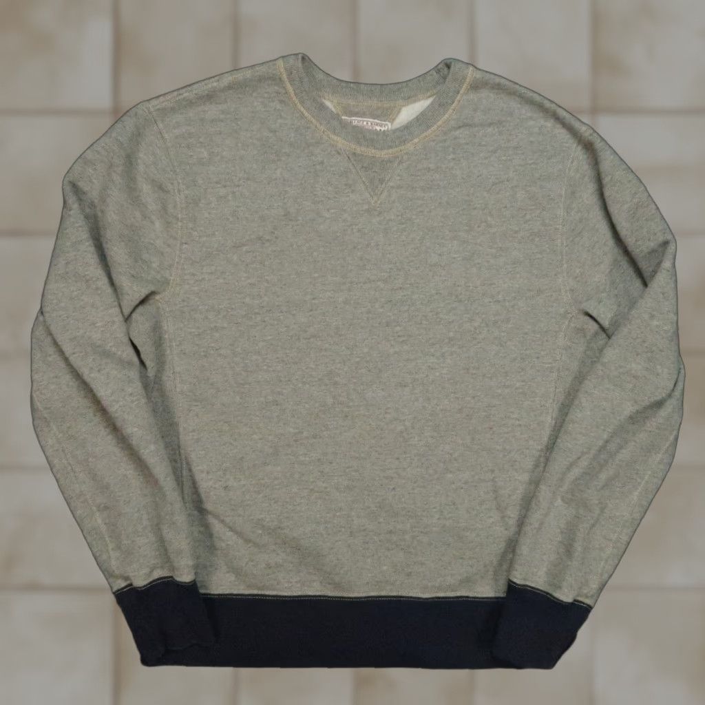 Wallace & Barnes Wallace & Barnes Sweatshirt Mens M Gray Raglan Crew Pullover Sweater J Crew Size US M / EU 48-50 / 2 - 1 Thumbnail