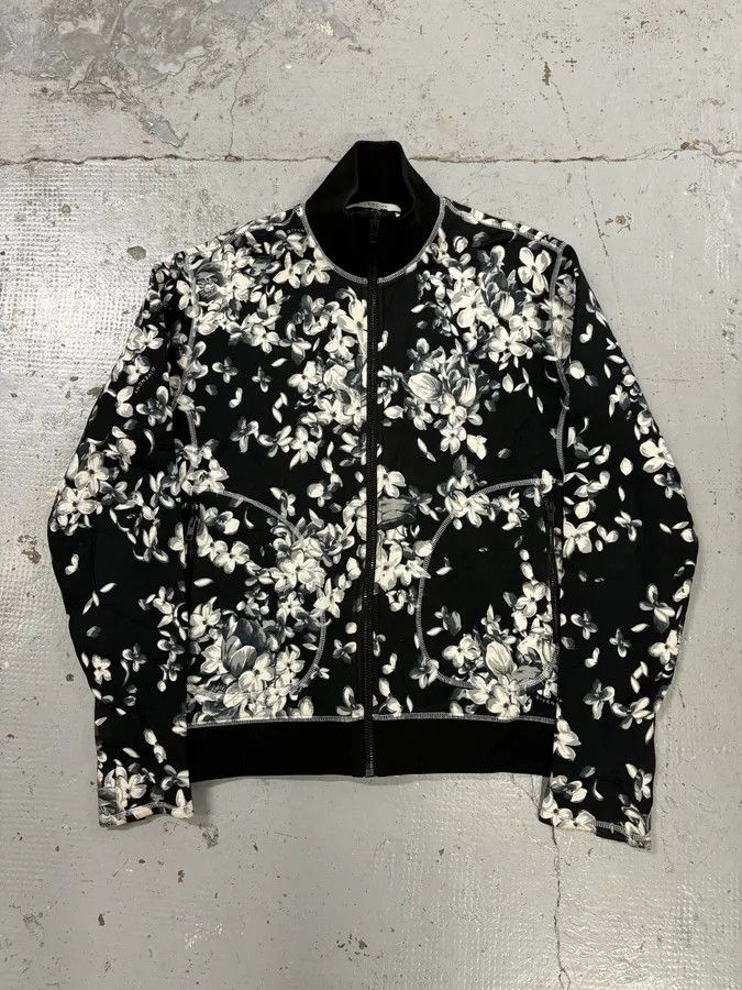Givenchy SS2018 Givenchy Sample Black Floral Track Jacket Size US M / EU 48-50 / 2 - 1 Thumbnail