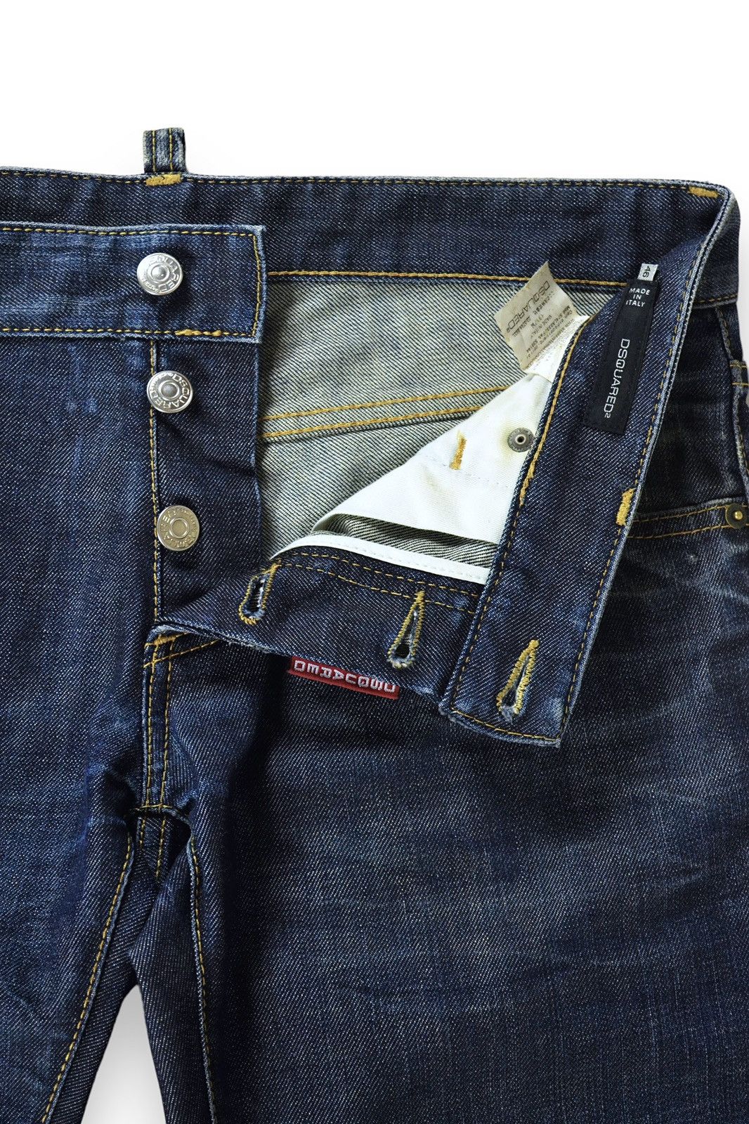 Dsquared2 Dsquared2 Distressed Slim Fit Indigo Jeans Denim Pants Size US 30 / EU 46 - 8 Thumbnail
