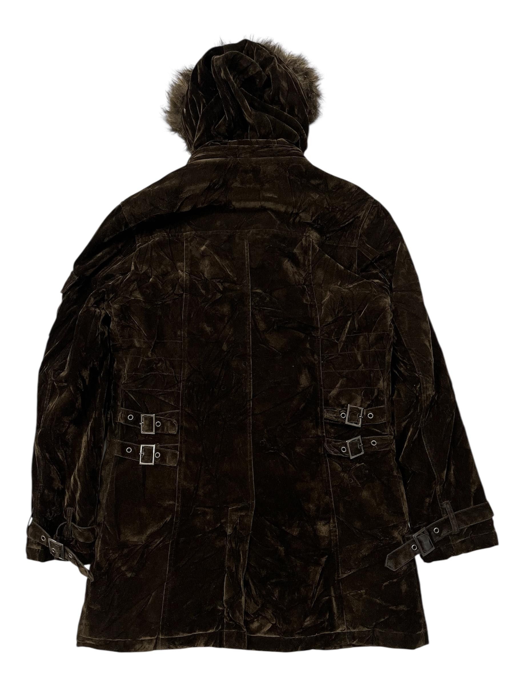 In The Attic In The Attic Velvet Fur Parka Jacket Punk Style Size US M / EU 48-50 / 2 - 6 Thumbnail