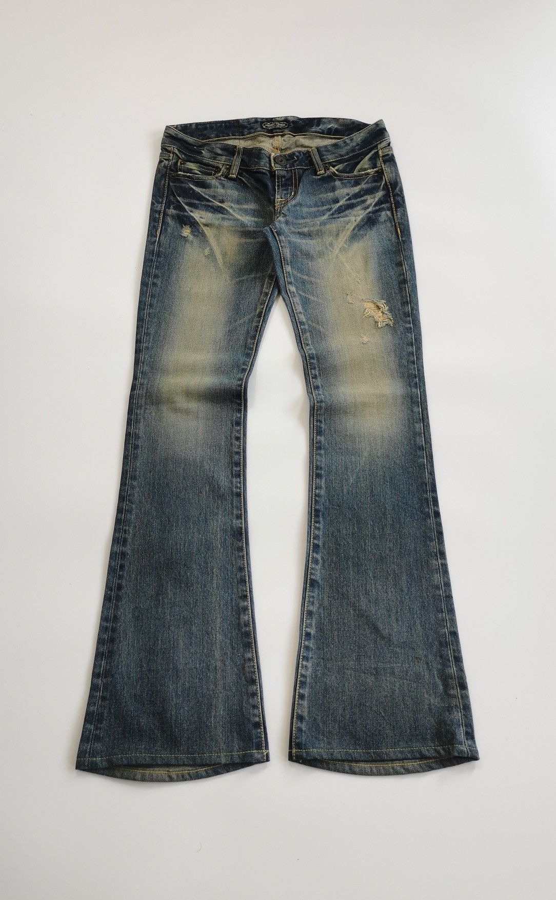 MOUSSY Moussy Japan Flare Bootcut Mud Jeans Size 29" - 1 Thumbnail