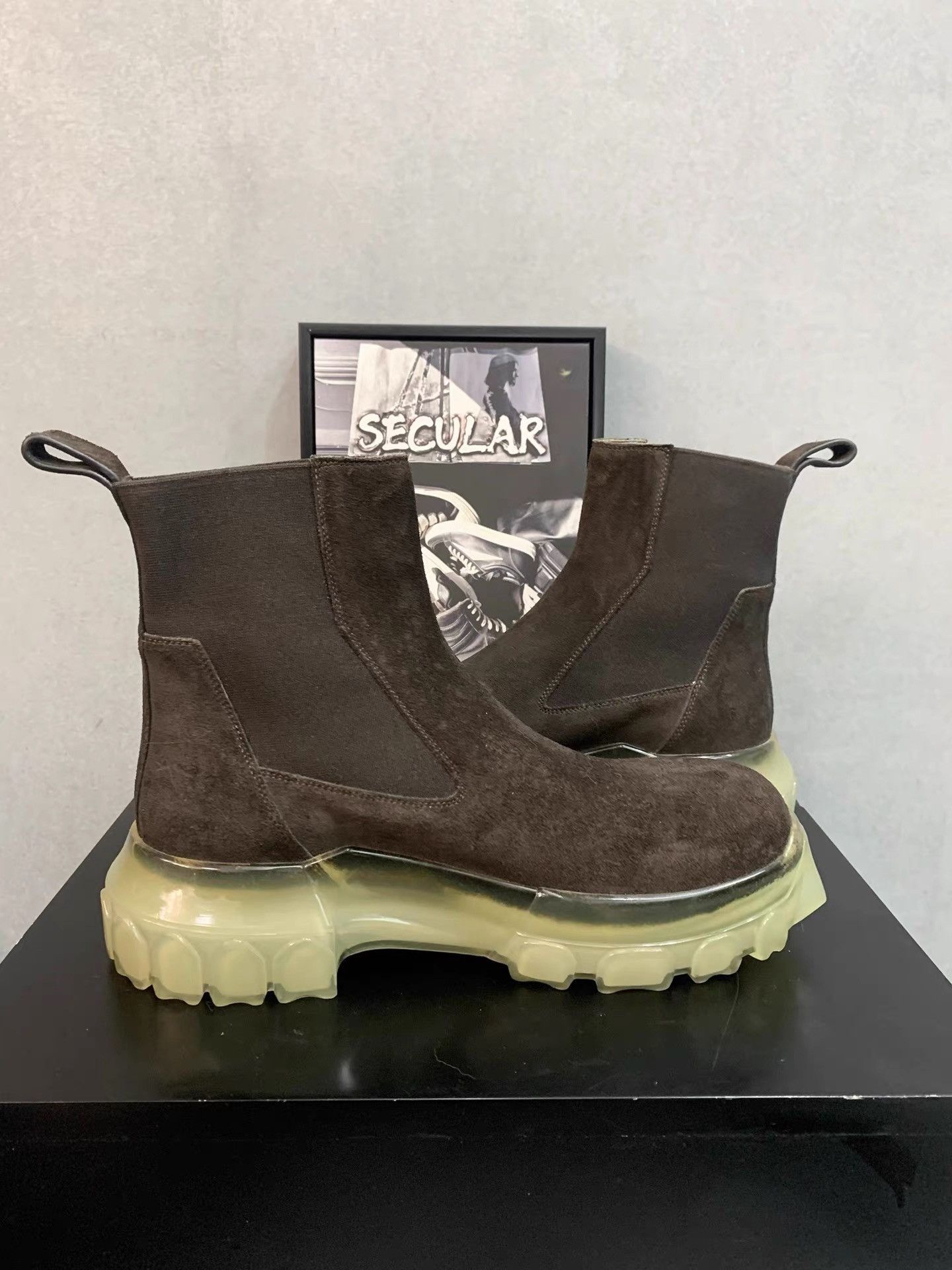 Rick Owens Rick Owens Tractor Sole Chelsea Boot K34 Size US 8 / EU 41 - 5 Thumbnail