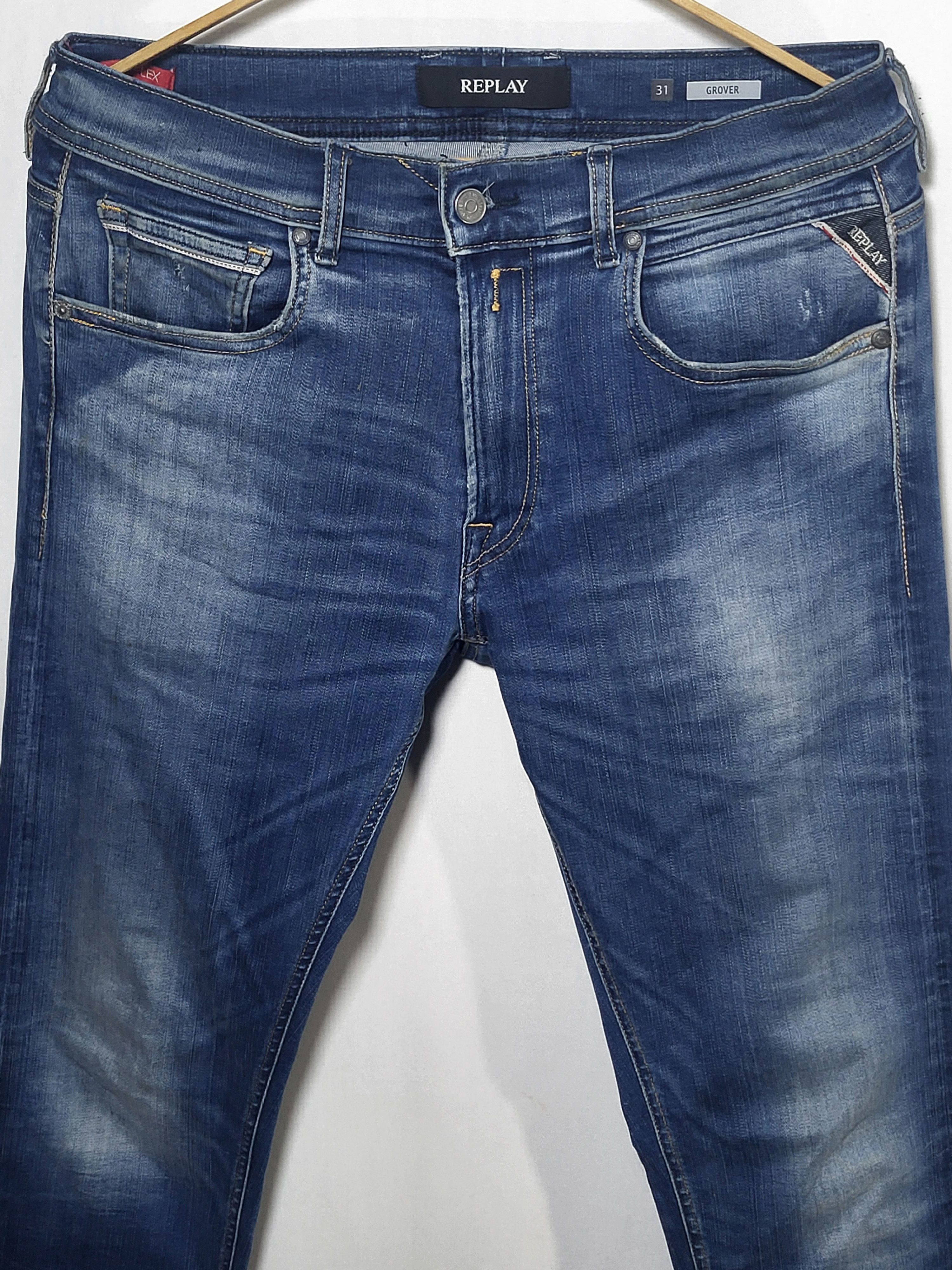 Replay Replay distressed jeans.Hyperflex technology. Size US 31 - 2 Thumbnail