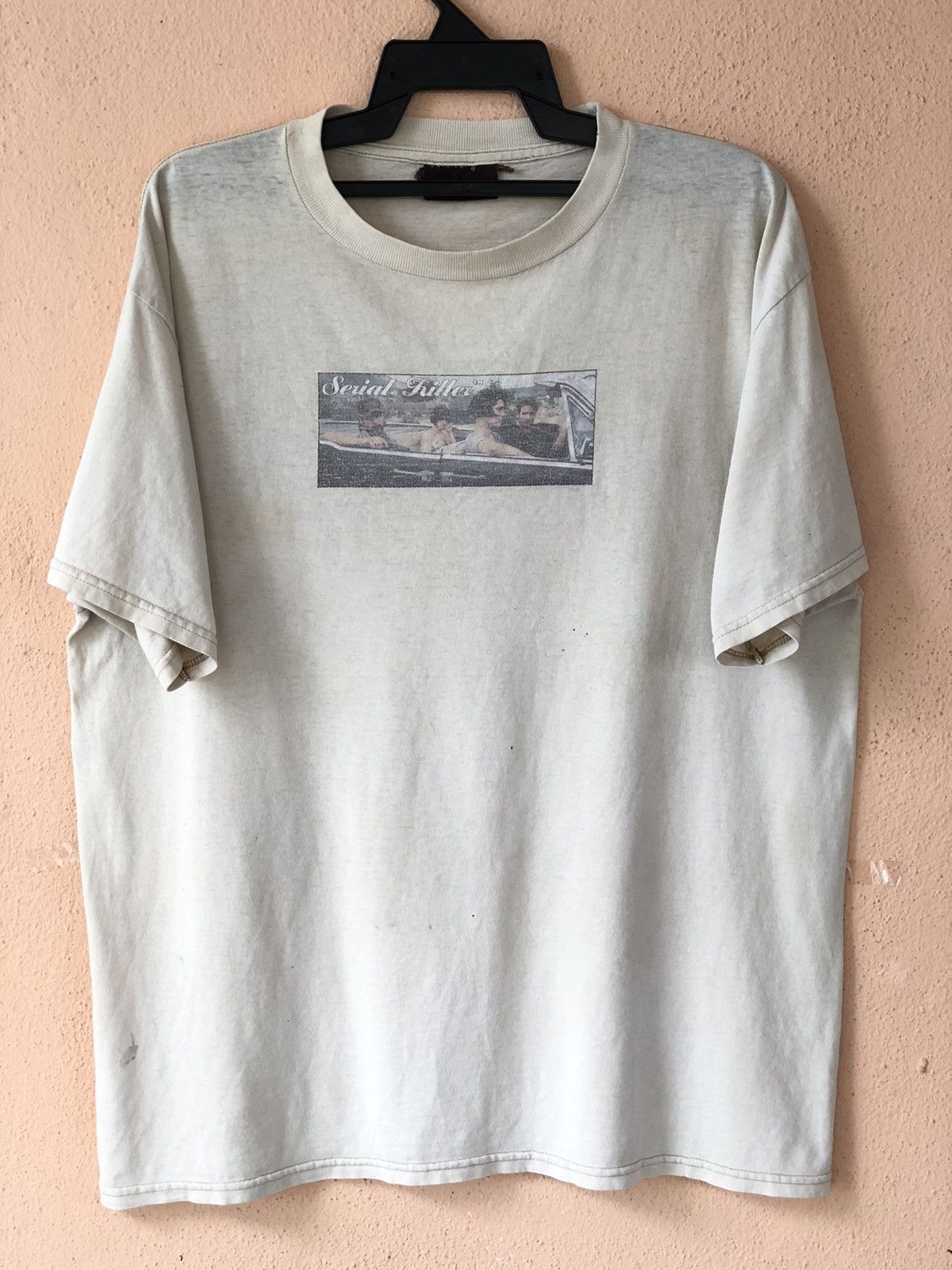 Vintage Vintage 90s Serial Killer Karlifornia Brad Pitt Movie Size US XL / EU 56 / 4 - 2 Thumbnail