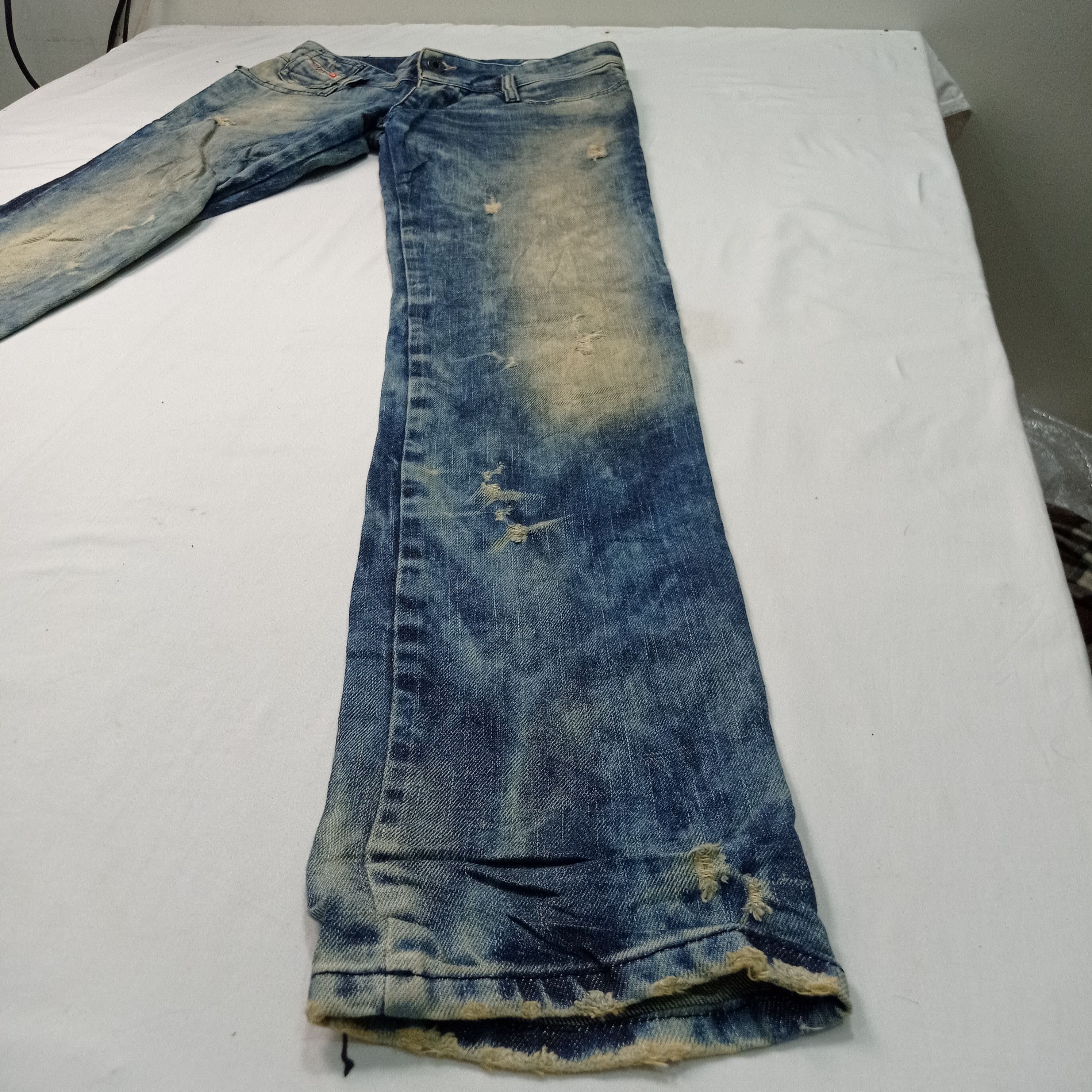 Diesel 🔥Rare Diesel Matic Distressed Jeans Pants Size 26" / US 2 / IT 38 - 11 Thumbnail