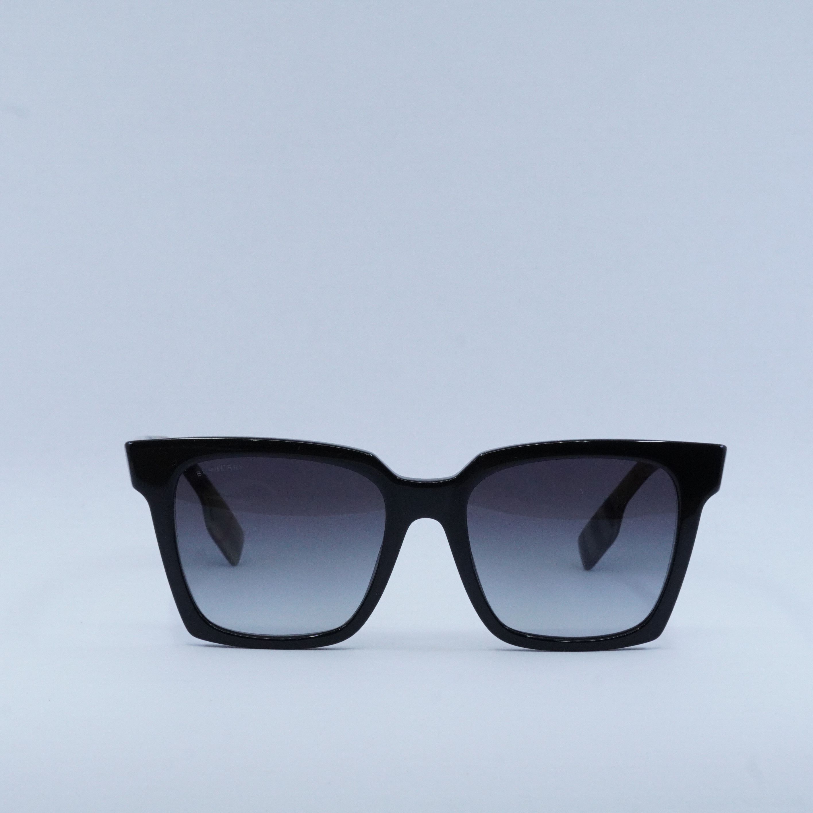 Burberry Burberry BE4335 39298G Sunglasses Black Square Frame Size ONE SIZE - 6 Thumbnail