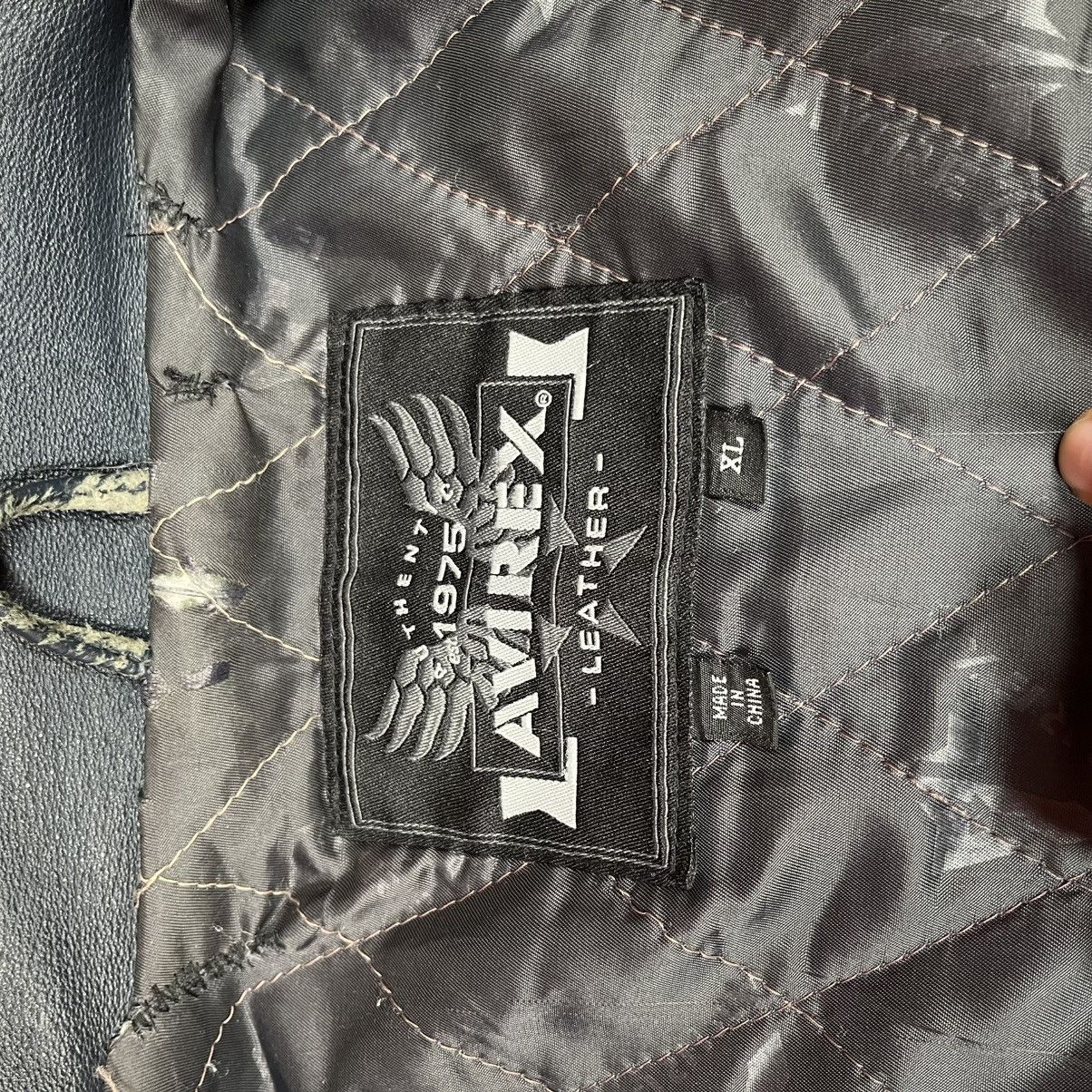 Avirex Avirex New York Limited 500 Edition Leather jacket bomber Size US XL / EU 56 / 4 - 19 Thumbnail