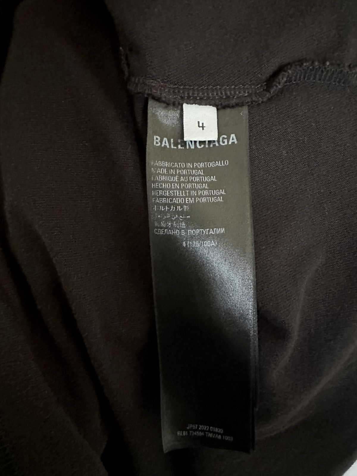Adidas × Balenciaga Balenciaga x adidas T-Shirt Medium Fit FW22 Size US XL / EU 56 / 4 - 8 Thumbnail
