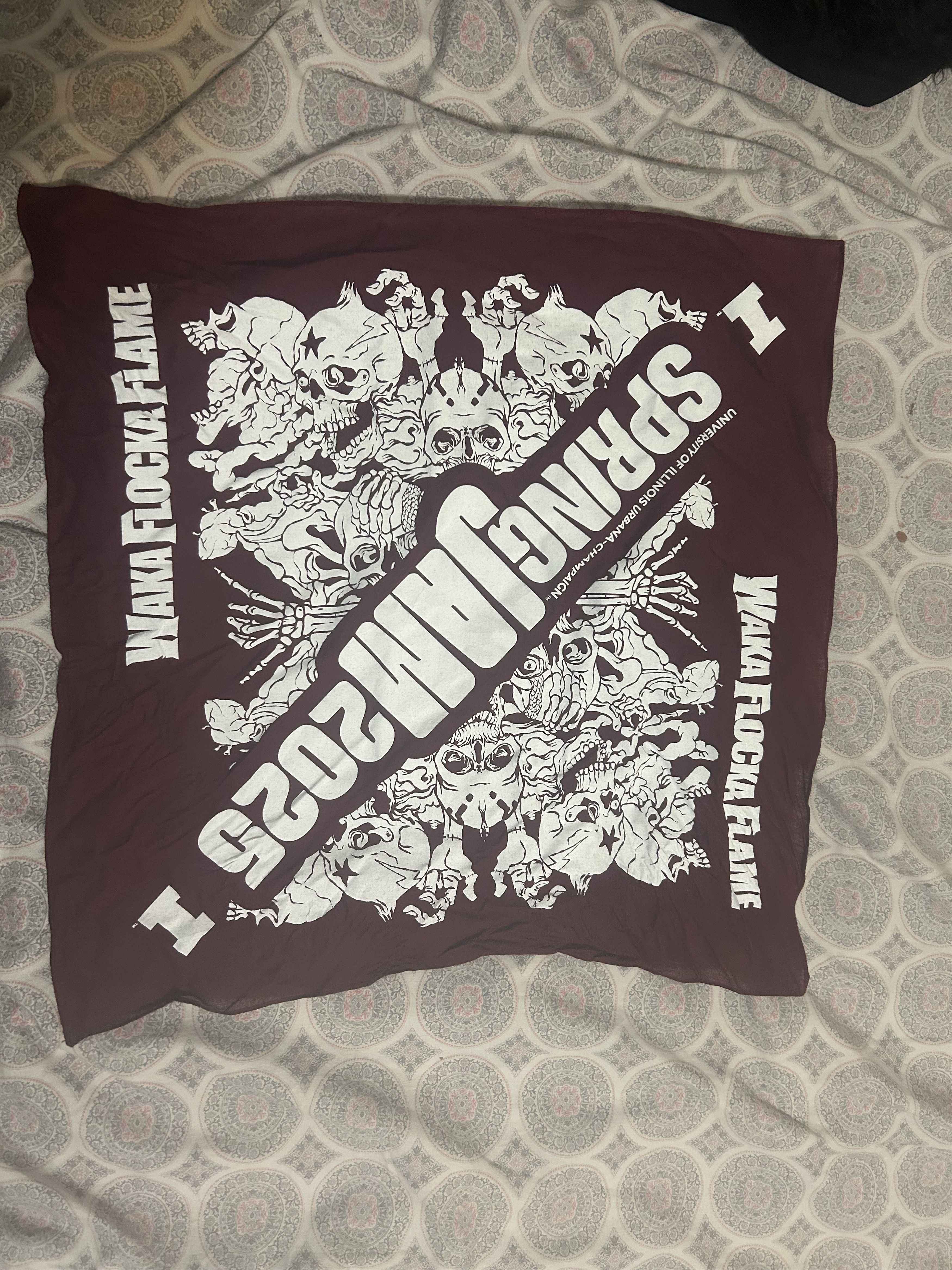 Other UIUC spring Jam 2025 bandana Size ONE SIZE - 1 Thumbnail