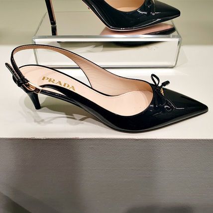 Prada o1la1rc1a0724 Heels in Black Size US 7.5 / IT 37.5 - 1 Thumbnail