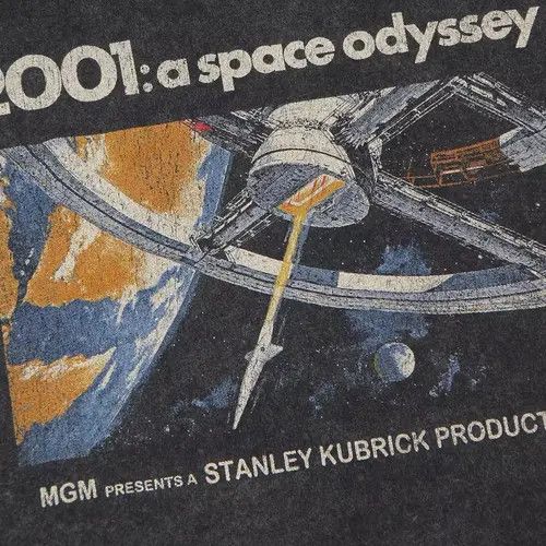 Japanese Brand "2001 : A Space Odyssey" Graphic Printed Tshirt Size US L / EU 52-54 / 3 - 2 Thumbnail