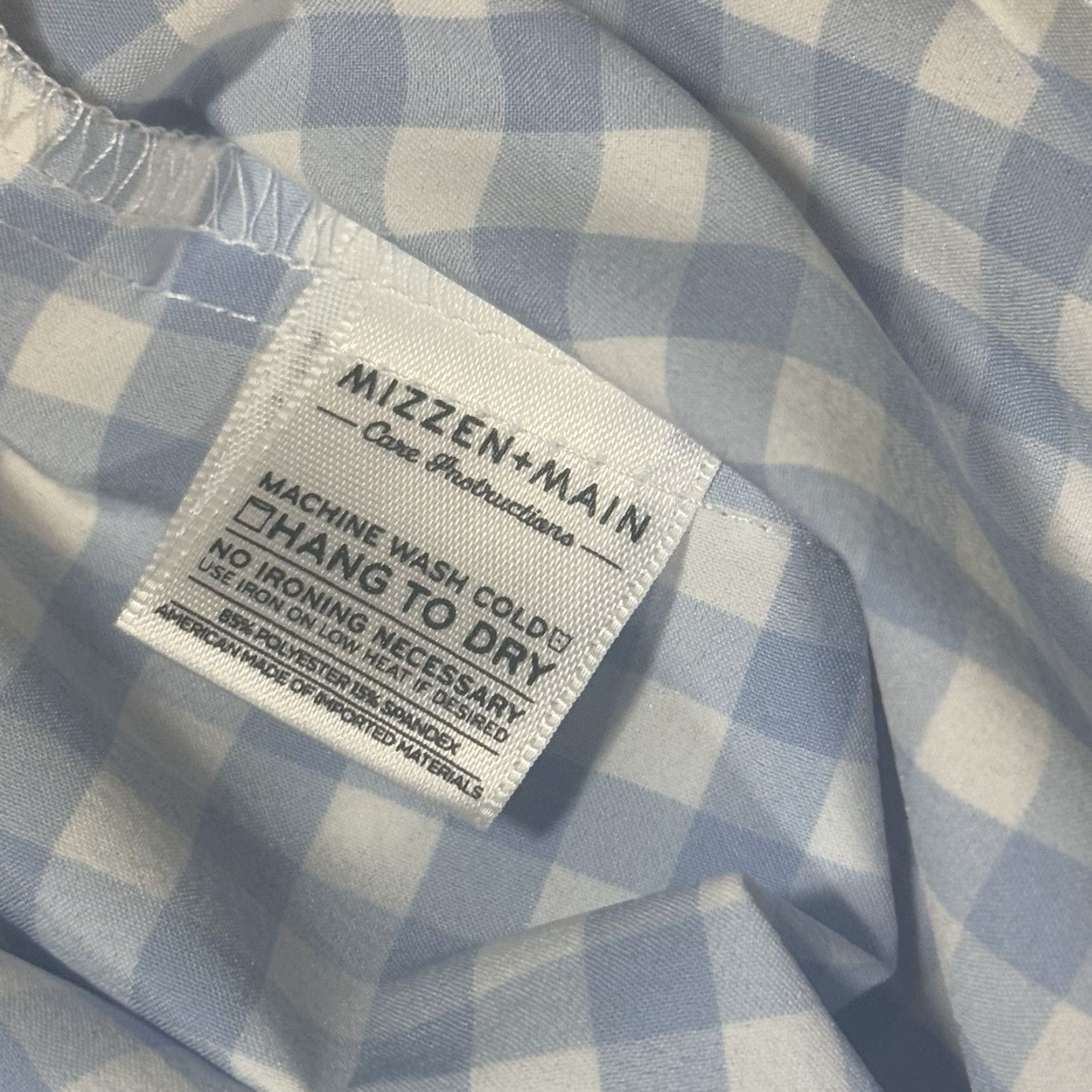Mizzen+Main Mizzen Main Button Shirt Mens 2XL Short Sleeve Plaid Stretch USA Made Multicolor Button-Up Shirt Mens 2XL USA Plaid Stretch Size US XXL / EU 58 / 5 - 4 Thumbnail