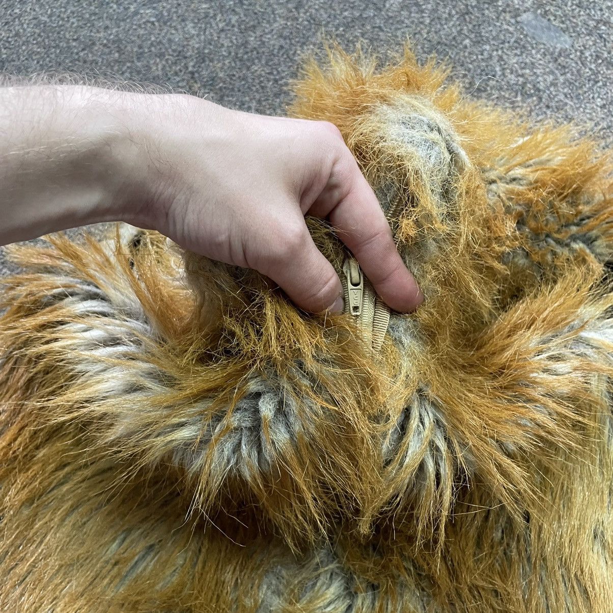 20471120 Vintage Y2K Furry Jacket Mohair Punk Opium BALENCIAGA Style Size M / US 6-8 / IT 42-44 - 5 Thumbnail