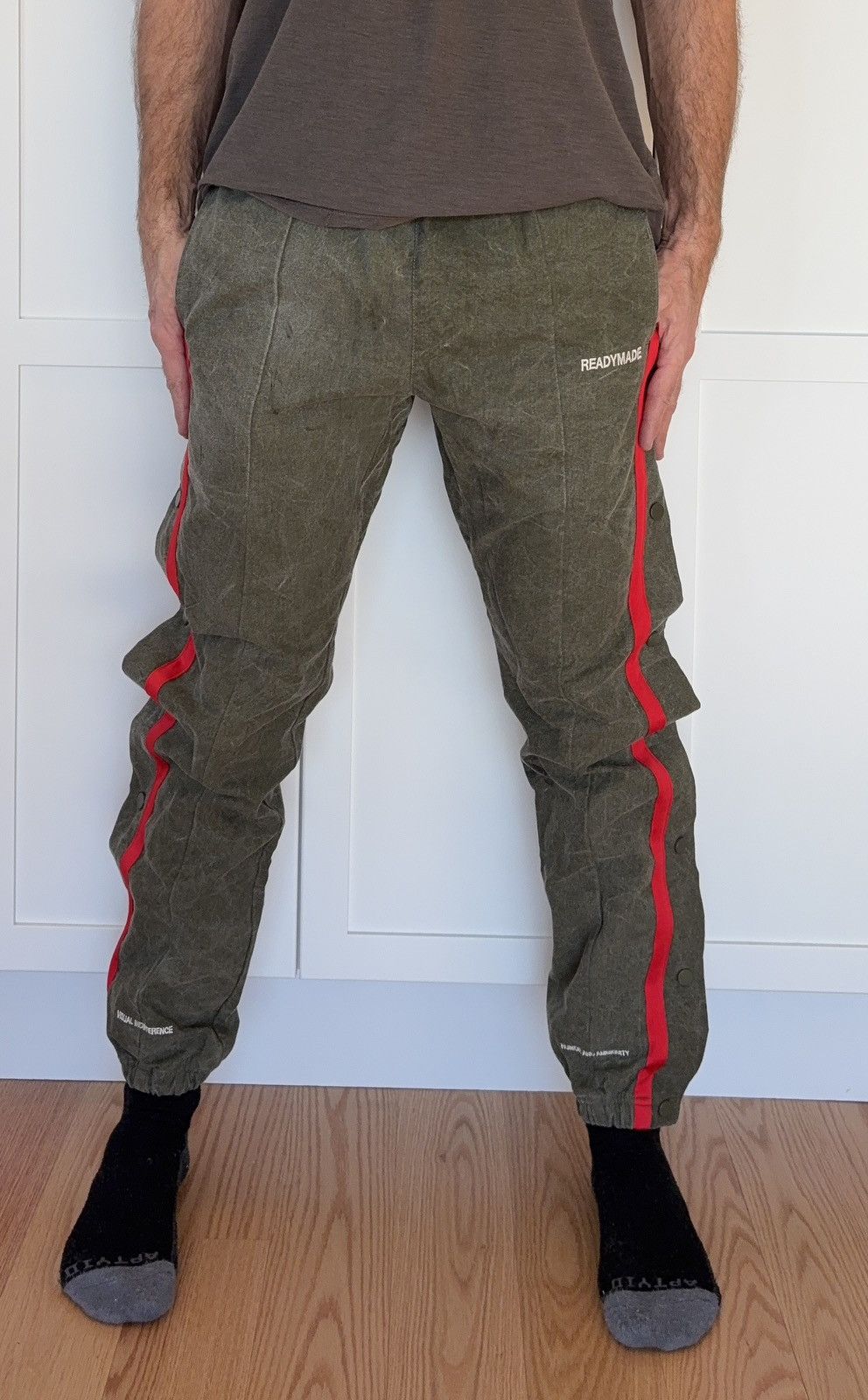 READYMADE BNWT Track Pants w/ Snaps Size US 32 / EU 48 - 6 Thumbnail