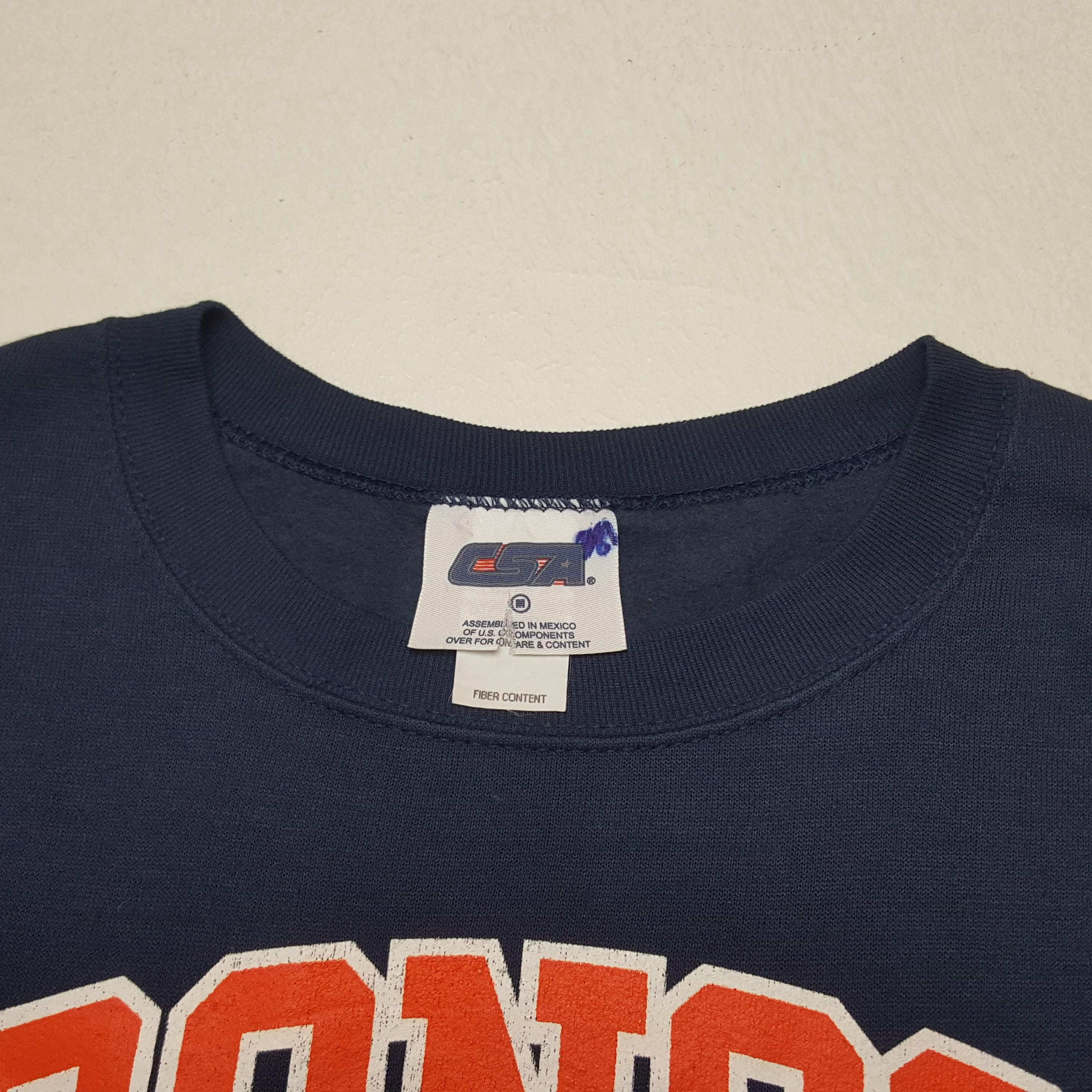 CSA × NFL × Vintage Vintage Broncos Denver American Football Team Sweatshirt Size US L / EU 52-54 / 3 - 5 Thumbnail